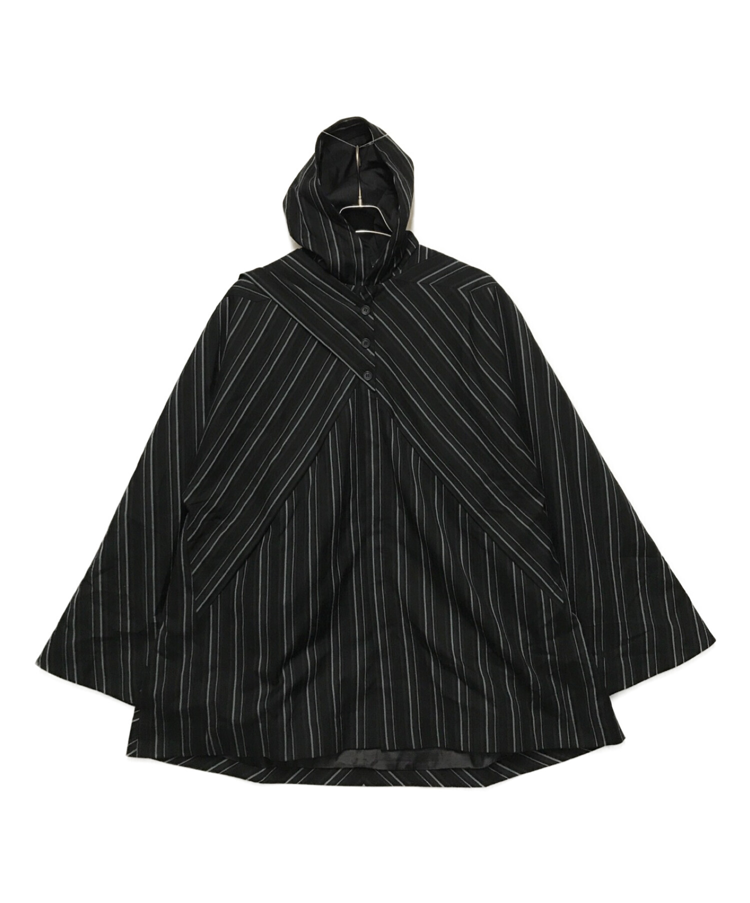 KIKO KOSTADINOV (キコ・コスタディノフ) MIDNIGHT STRIPE Scarf Parka ネイビー サイズ:XS