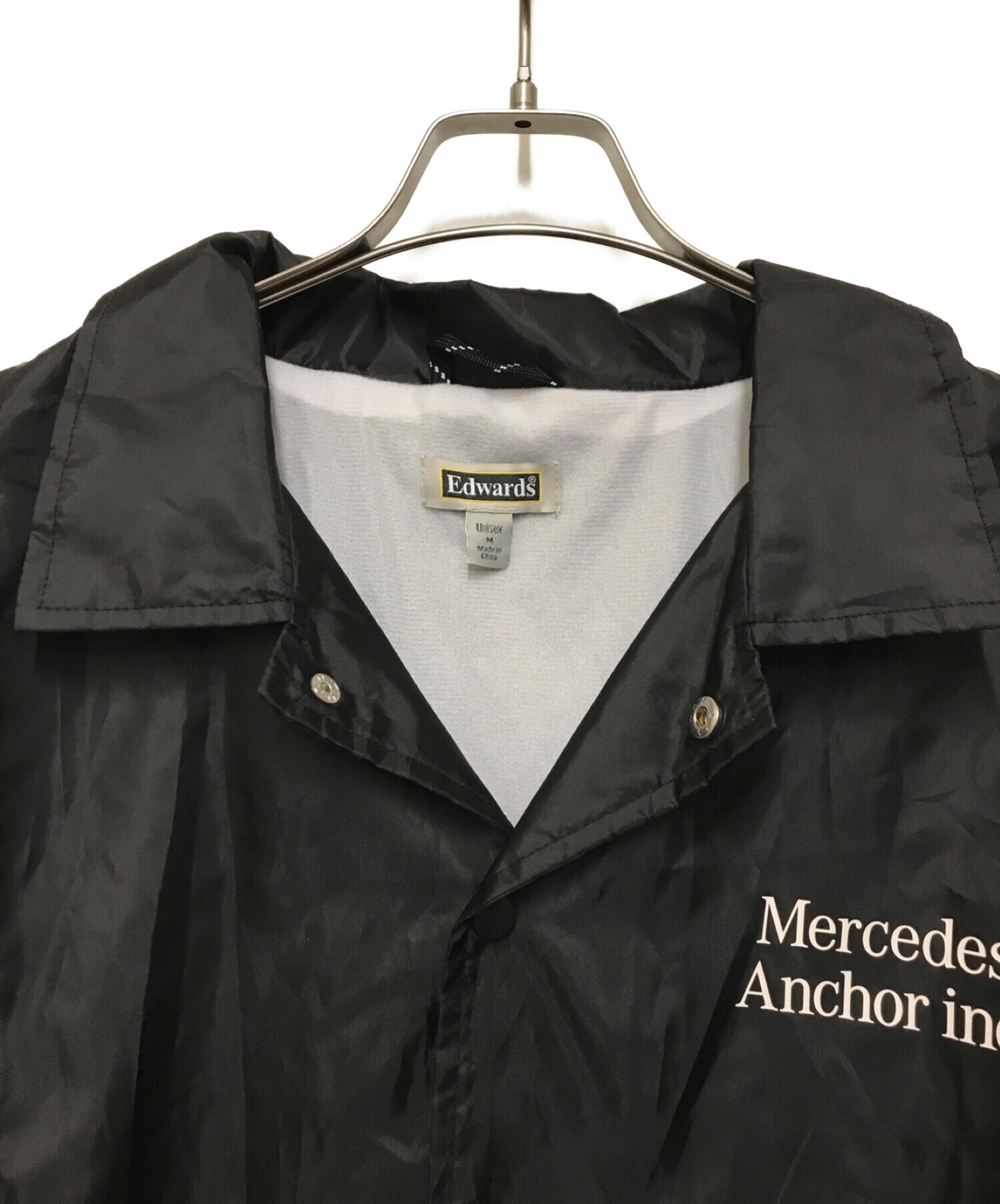 Mercedes Anchor Inc. コーチジャケットMブラック | www.darquer.fr