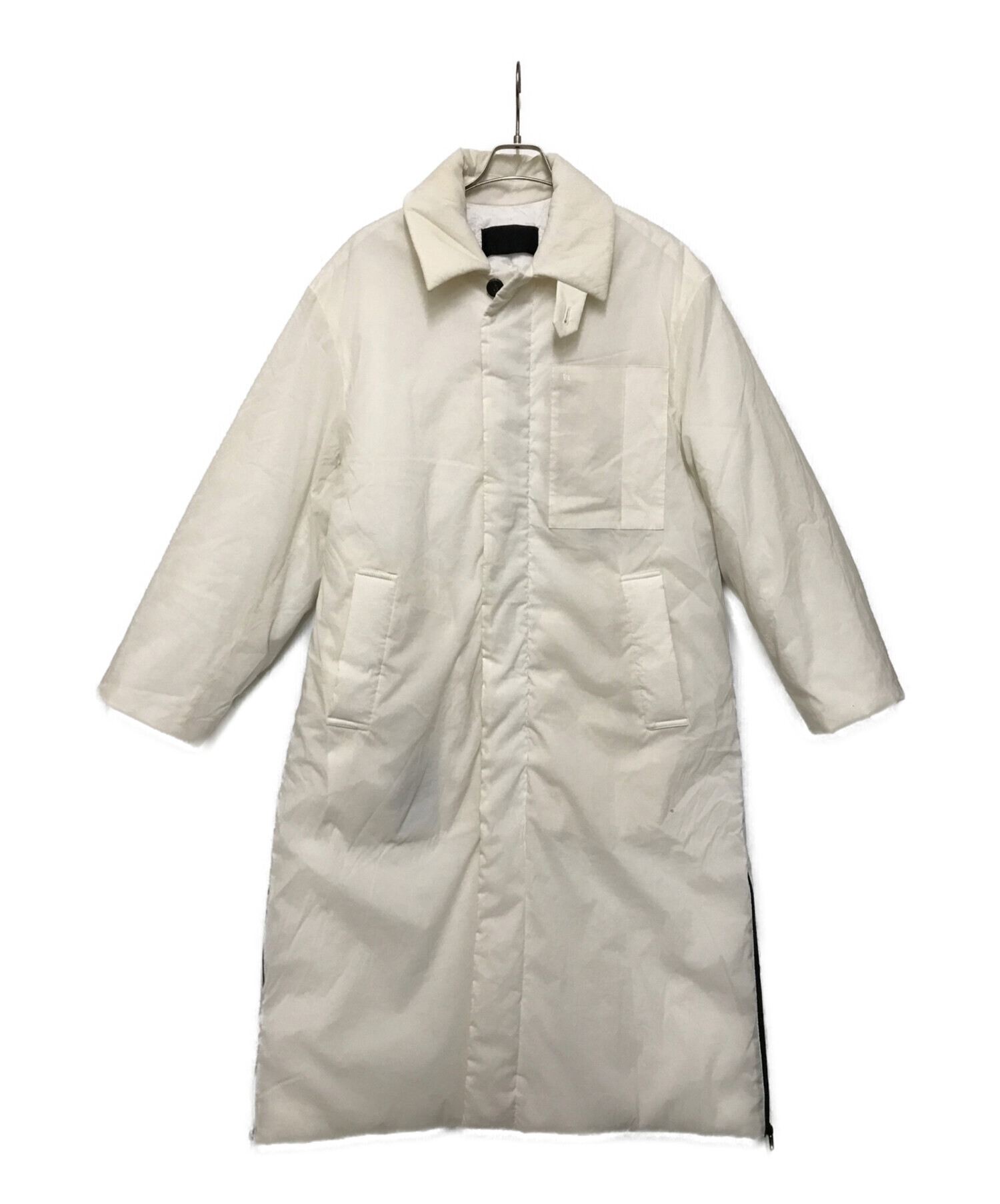 TARO HORIUCHI (タロウホリウチ) Long Padded Coat ホワイト サイズ:2