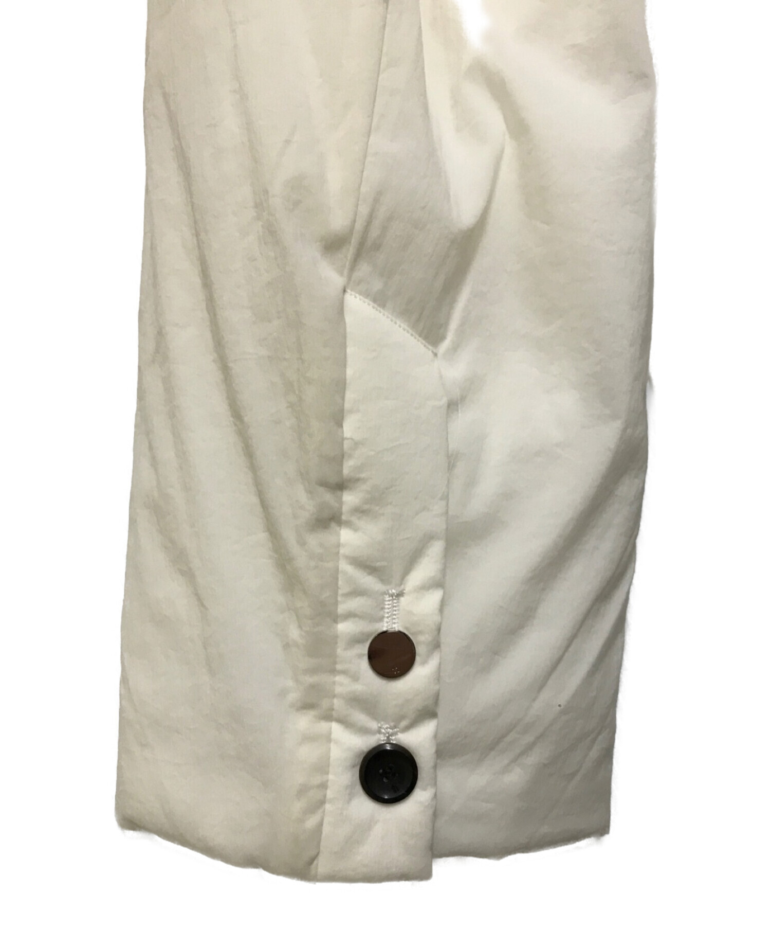 TARO HORIUCHI (タロウホリウチ) Long Padded Coat ホワイト サイズ:2
