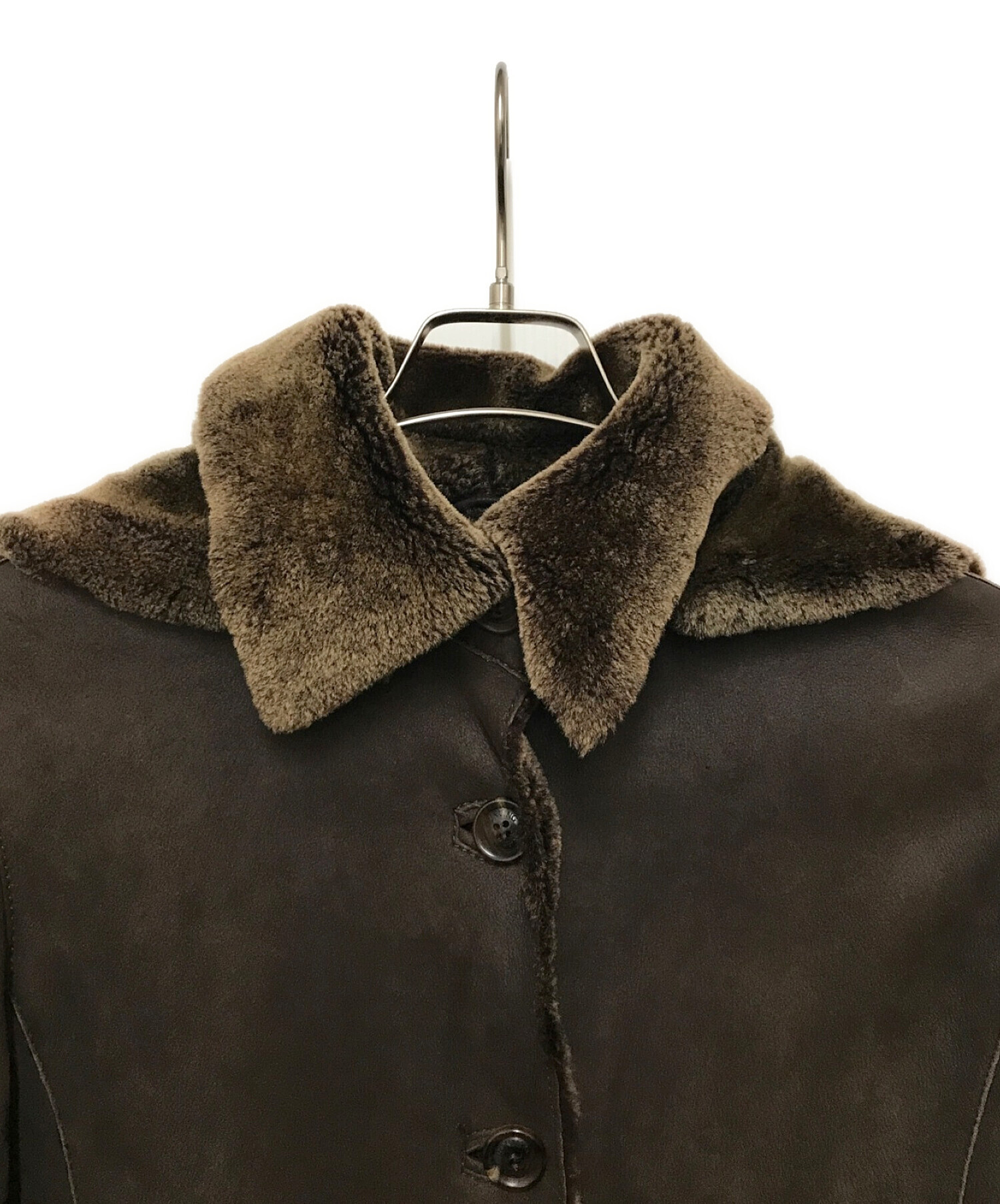 こーheiの洋服棚新品未使用　hunting world ムートン　羊革　ジャケット　コート