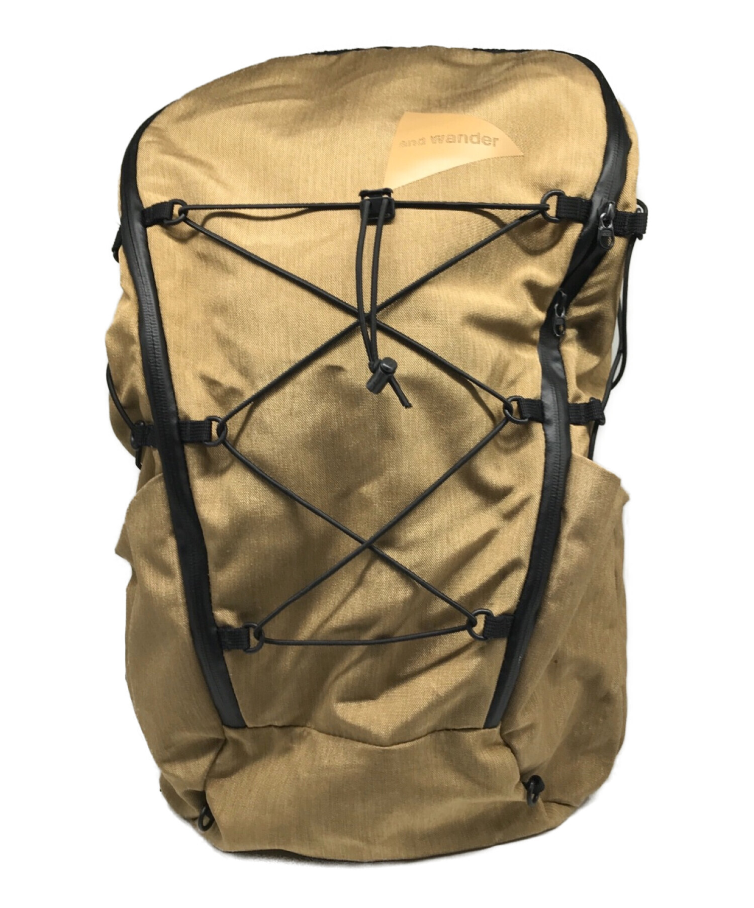 新品】and wander アンドワンダー heather backpack - リュック/バック