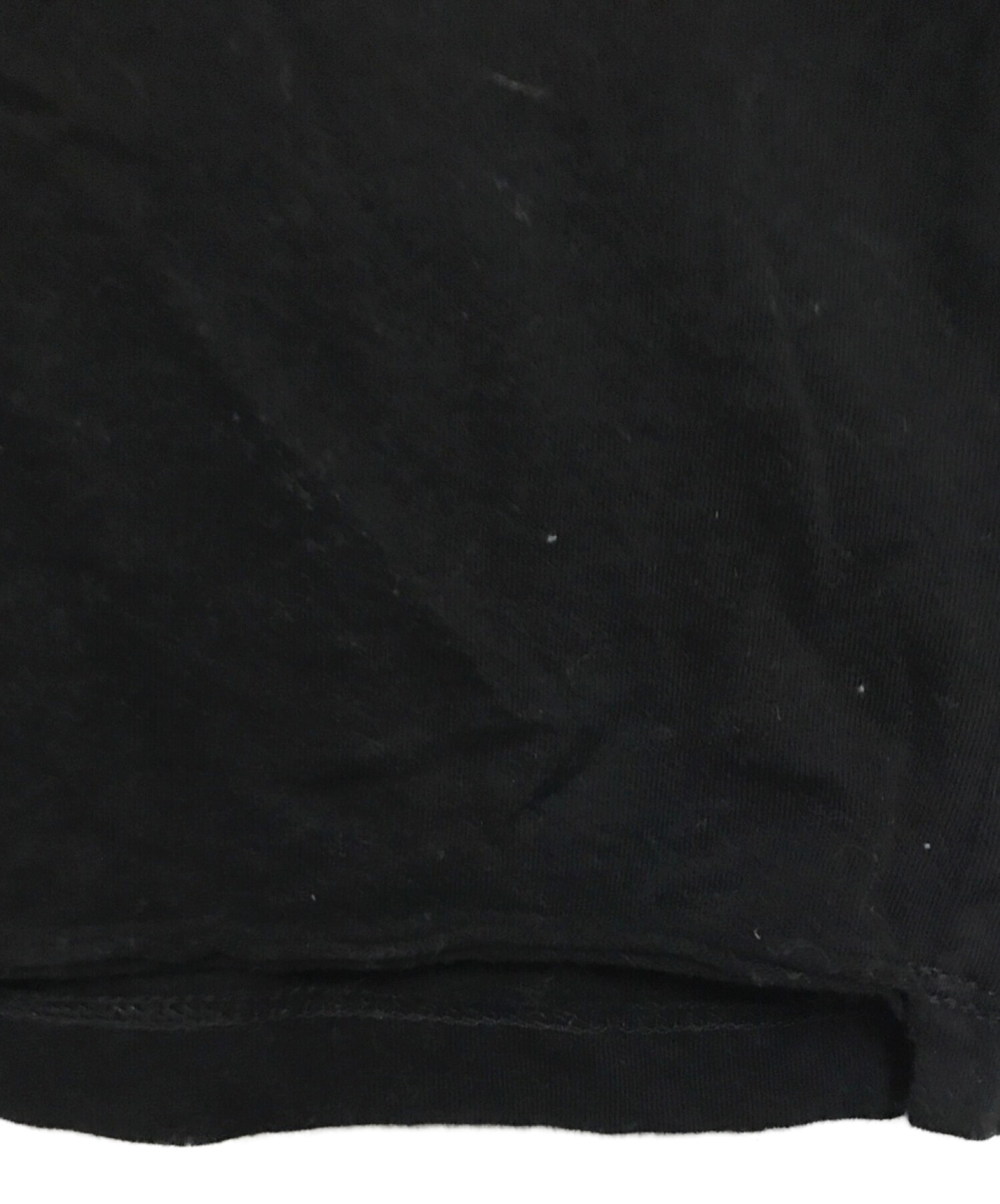 SAINT LAURENT PARIS サンローランパリ BROKEN HEART T-shirt ブロークンハートプリントクルーネック半袖Tシャツ 631805 YBVV2 ブラック
