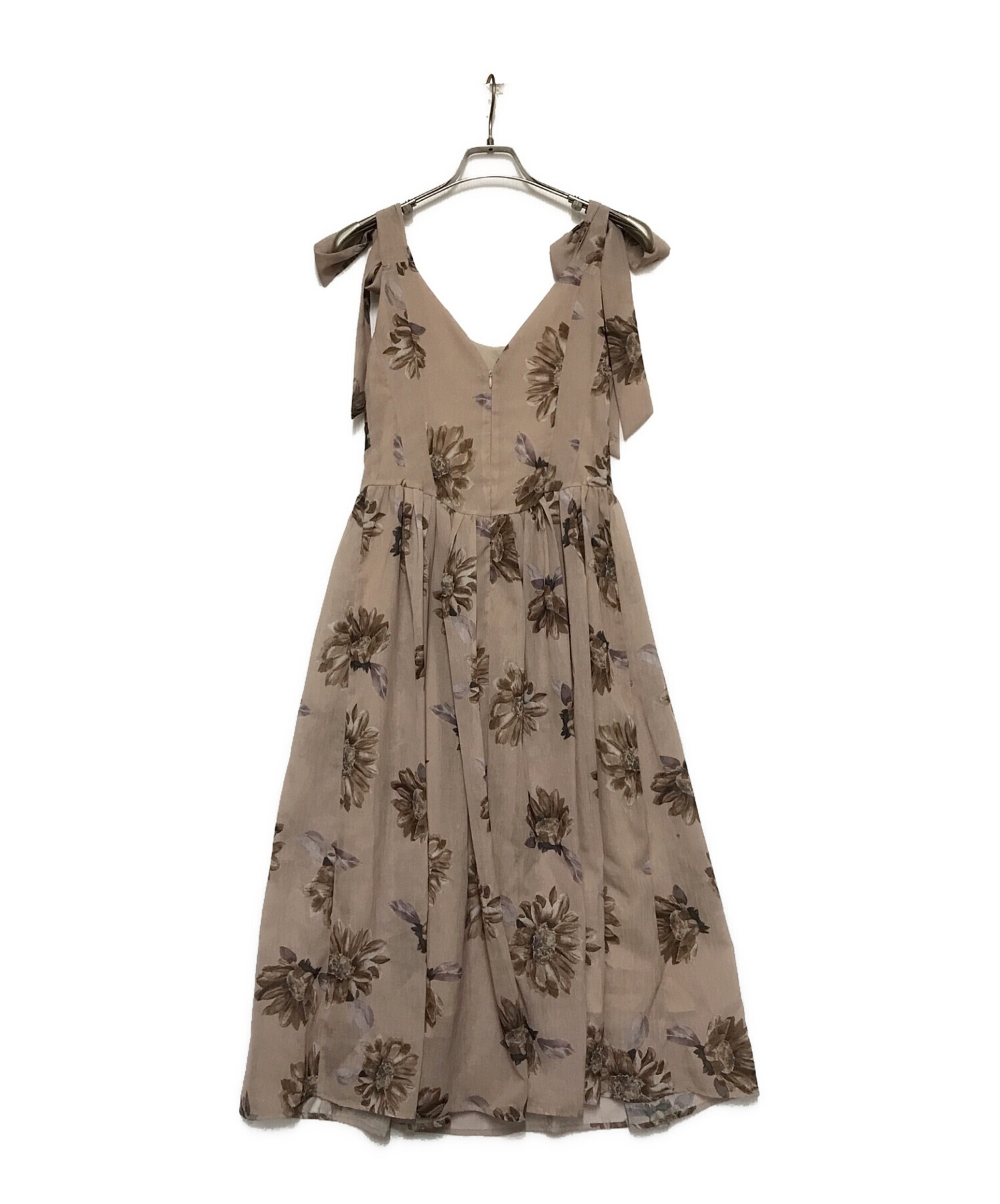 中古・古着通販】HER LIP TO (ハーリップトゥ) Sunflower-Printed Midi