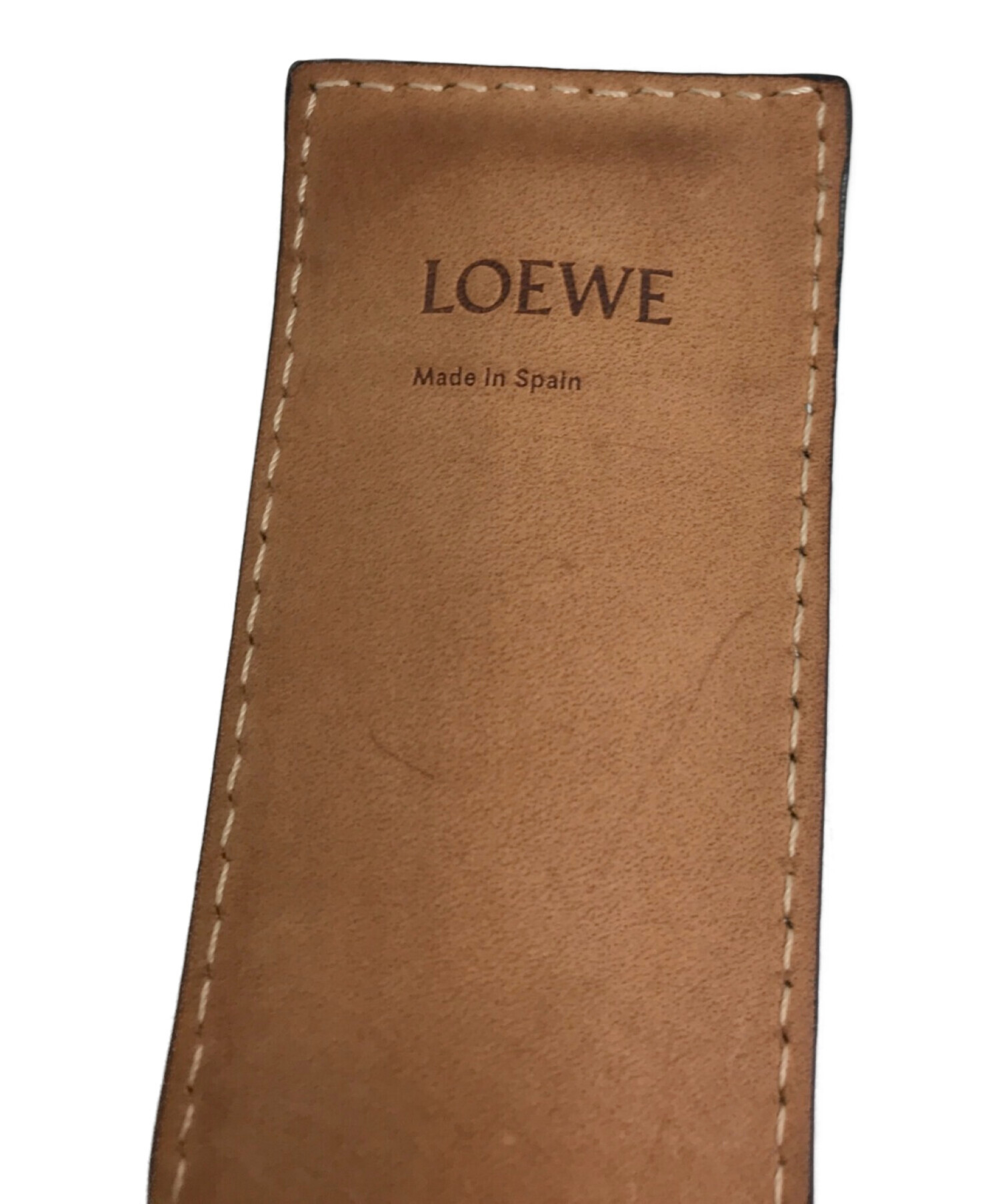 中古・古着通販】LOEWE (ロエベ) スラップブレスレット ブラック