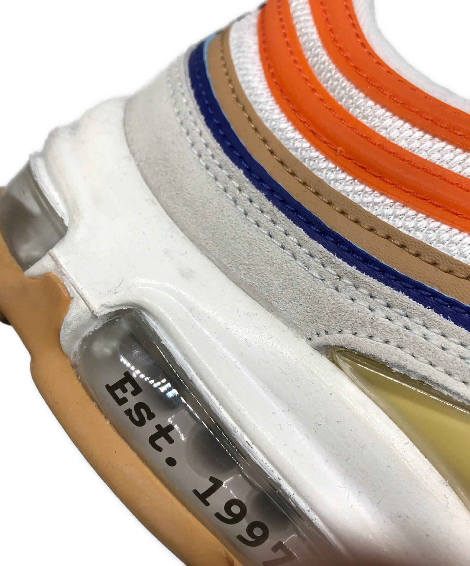 中古・古着通販】NIKE (ナイキ) AIR MAX 97 SE オレンジ サイズ:US 8