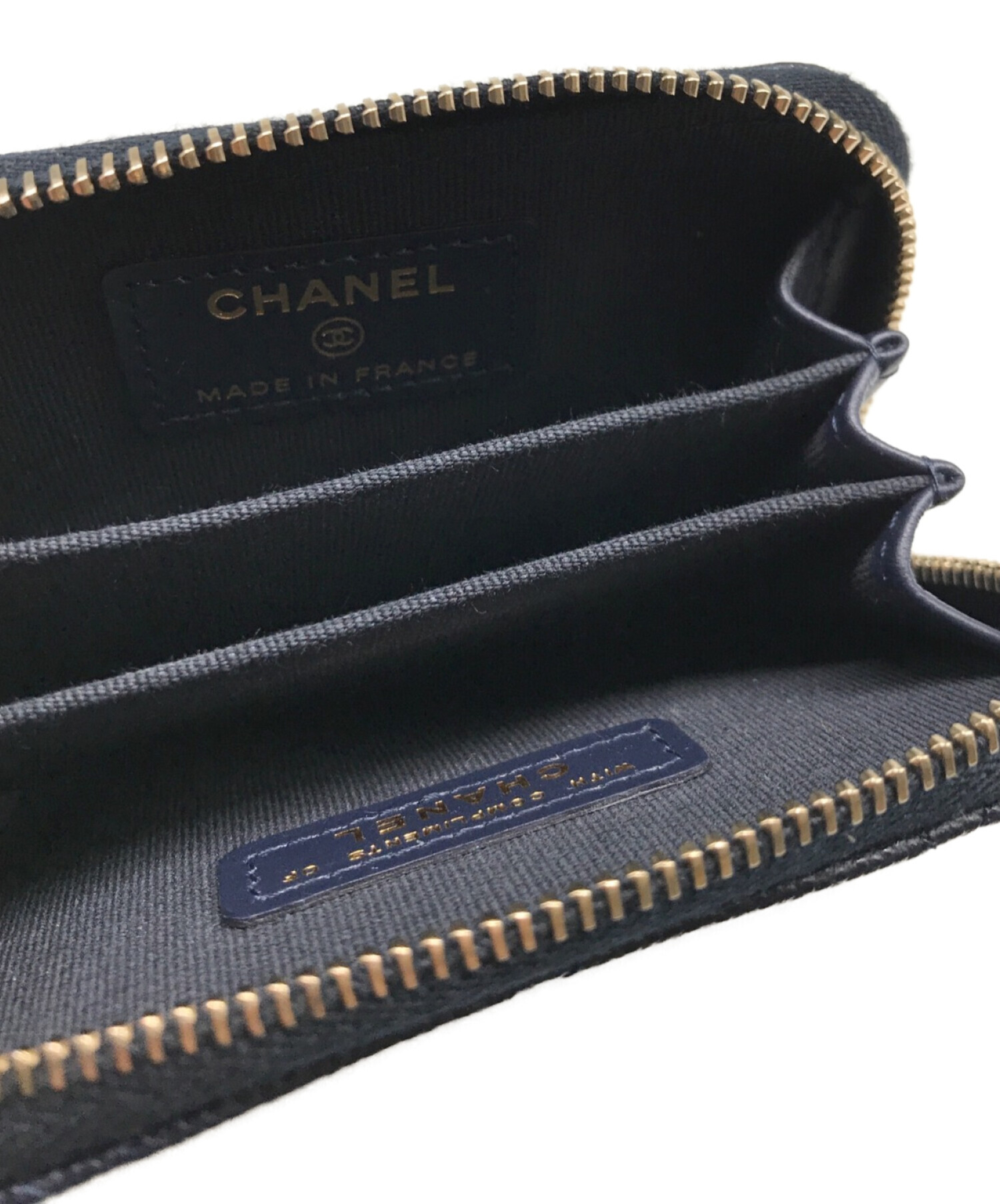 中古・古着通販】CHANEL (シャネル) キャビアスキントランプモチーフ