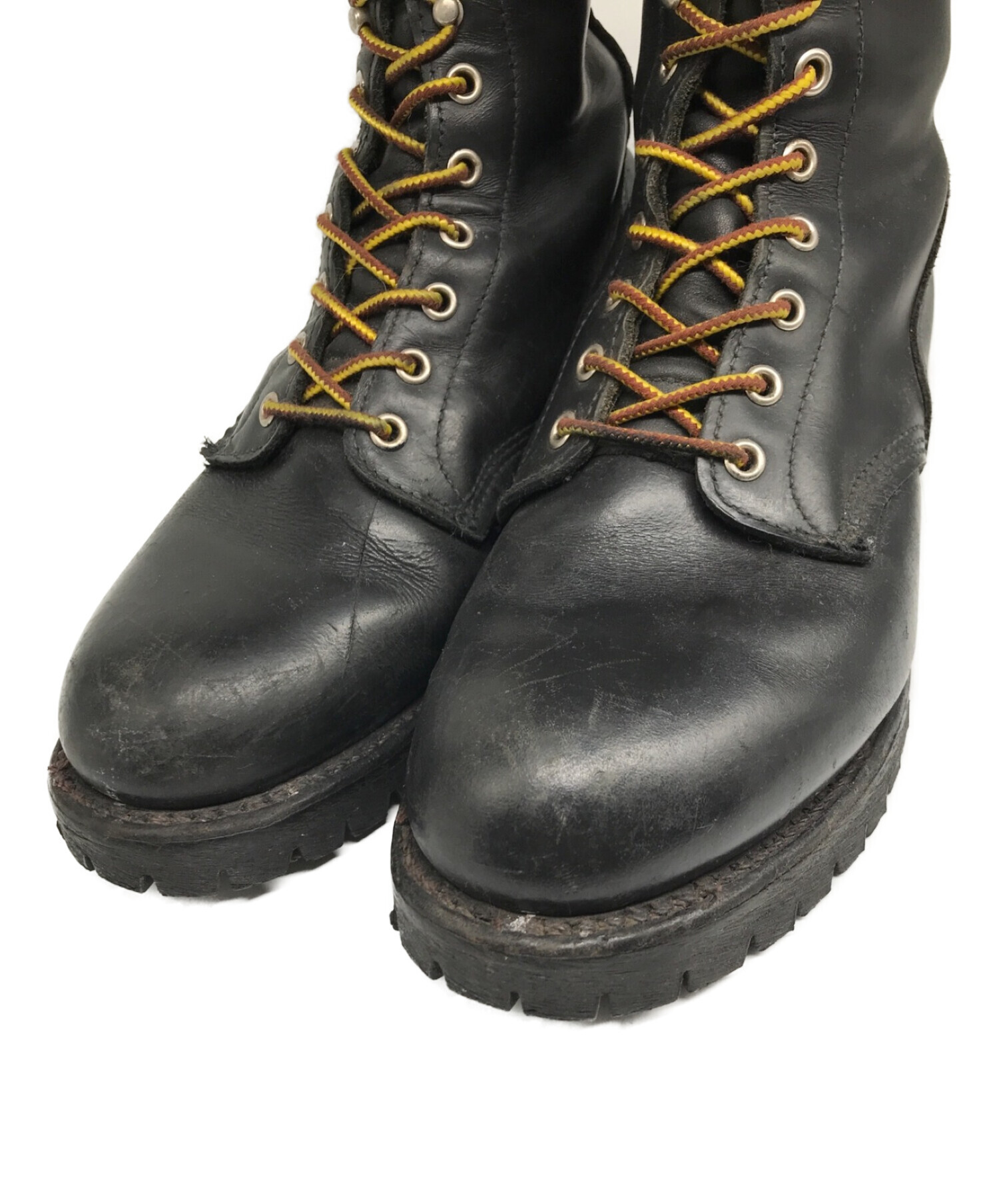 RED WING (レッドウィング) ロガーブーツ ブラック サイズ:US 9