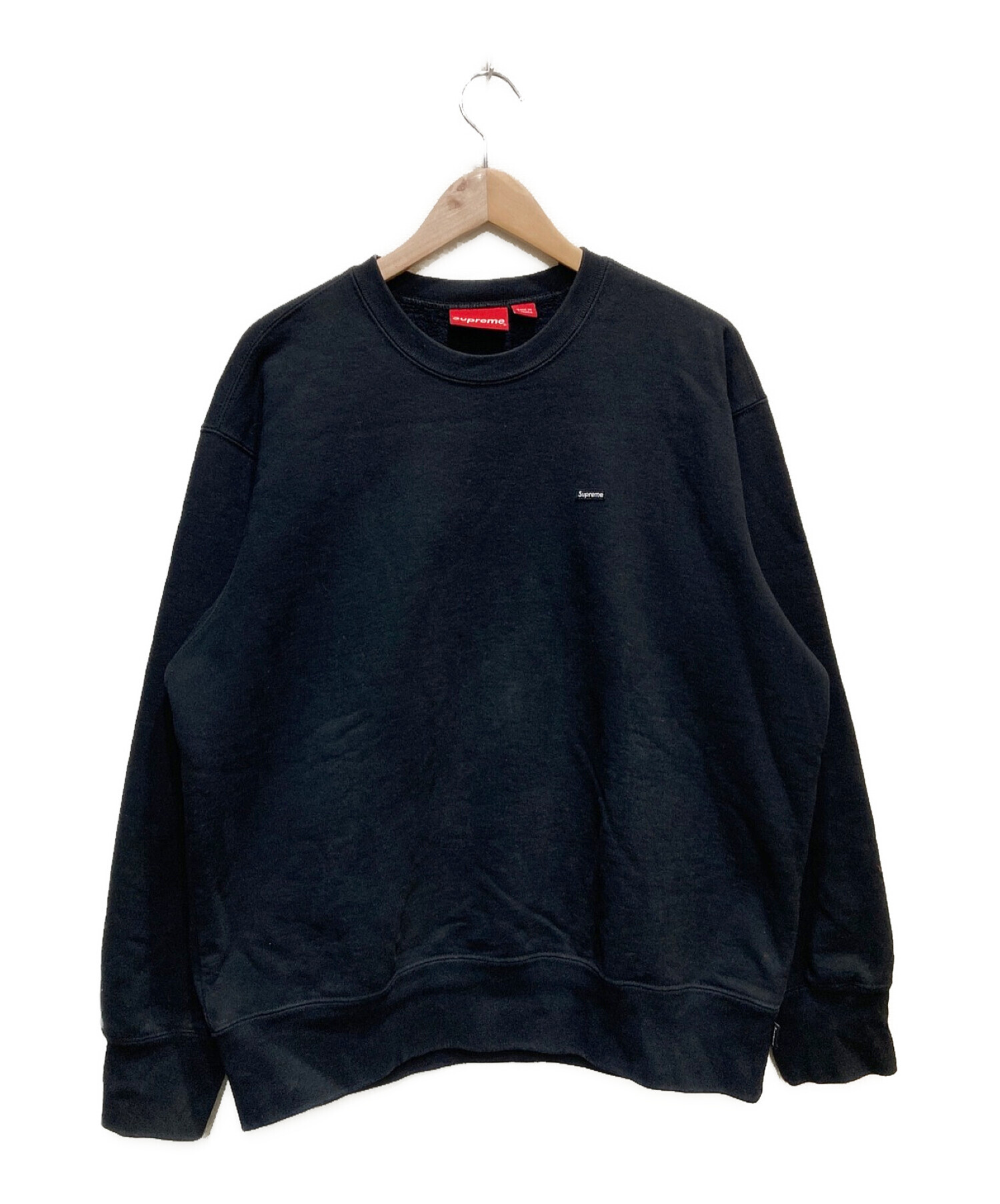 SUPREME (シュプリーム) Small Box Crewneck ブラック サイズ:S