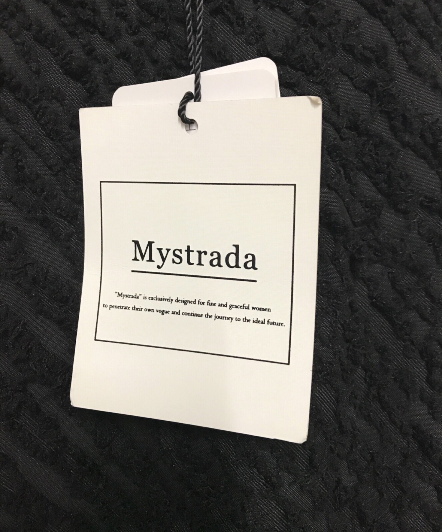 中古・古着通販】Mystrada (マイストラーダ) カットジャガード