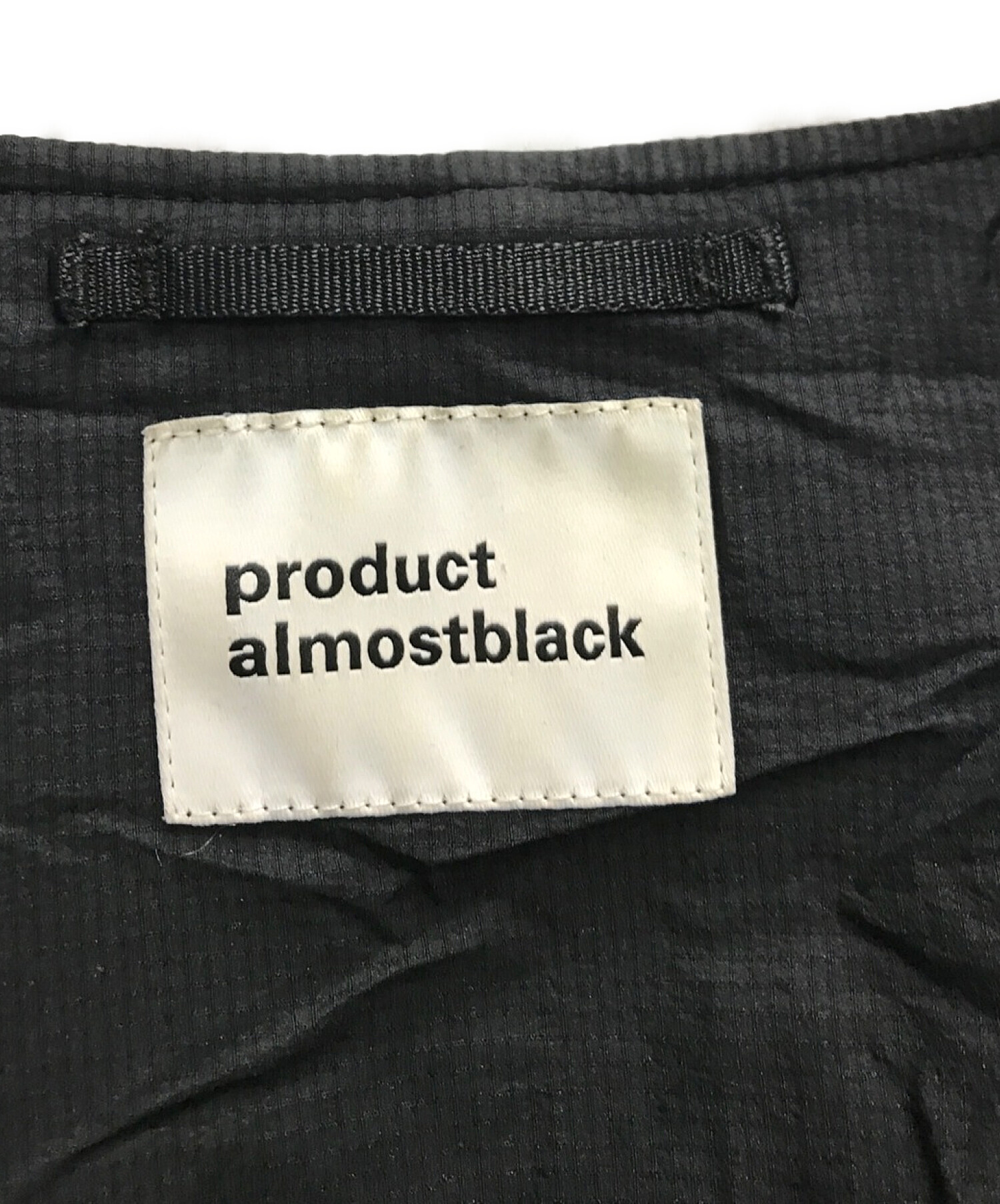 中古・古着通販】ALMOSTBLACK (オールモストブラック) キルティング