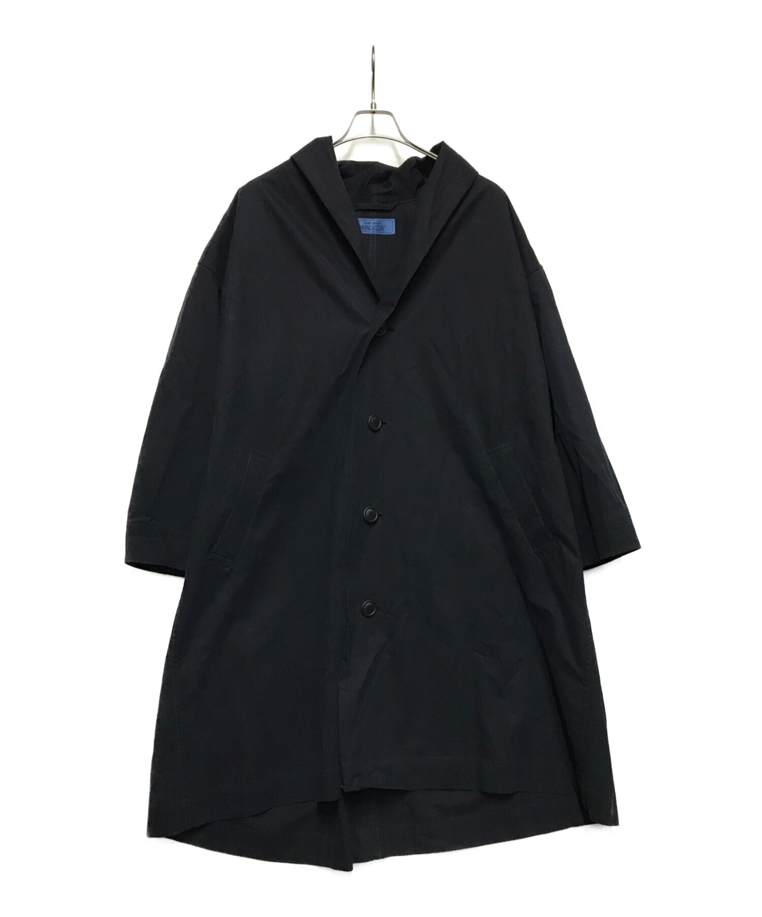 ISSEY MIYAKE (イッセイミヤケ) WIND COAT ブラック サイズ:M