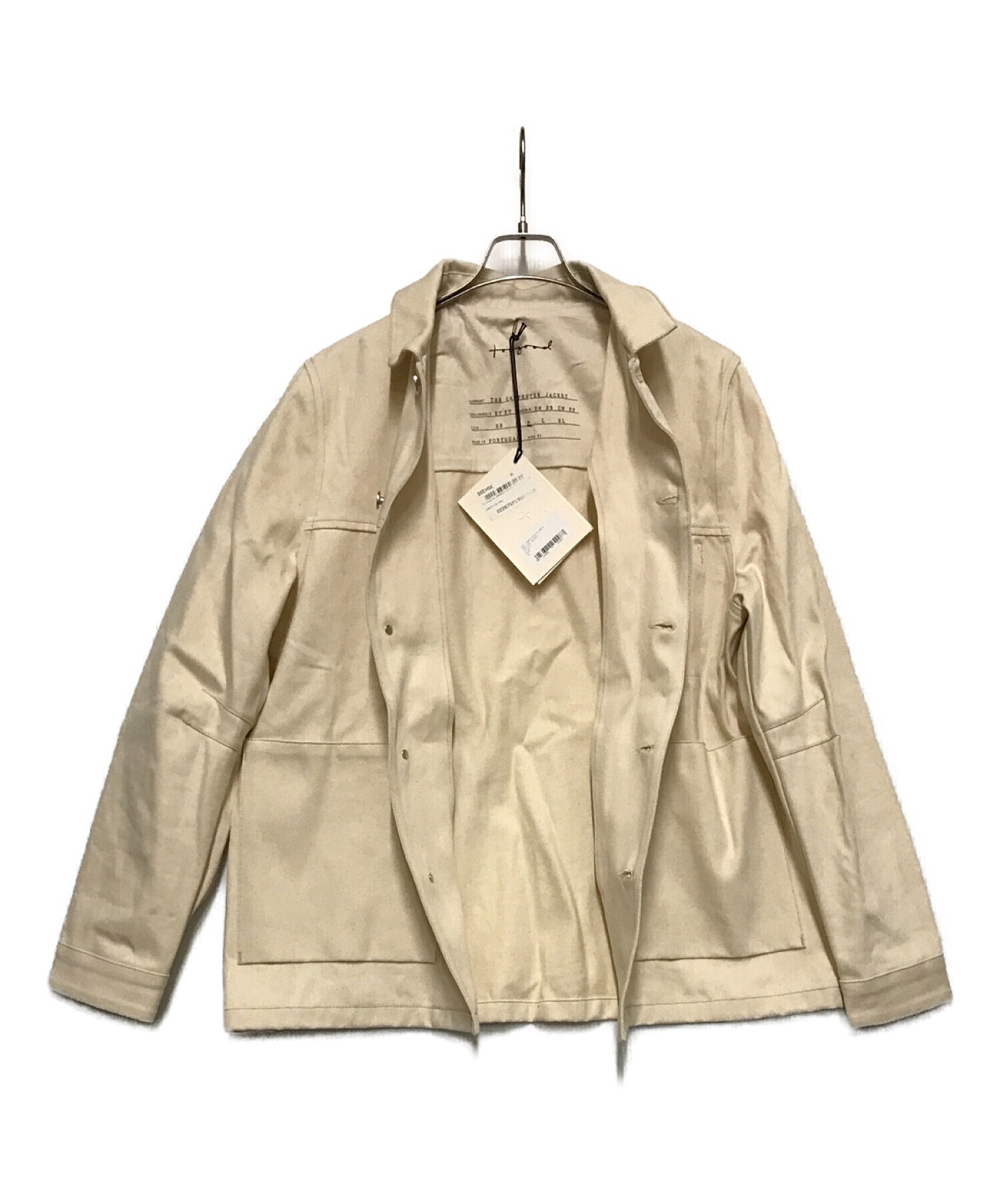 中古・古着通販】toogood (トゥーグッド) THE CARPENTER JACKET RAW ベージュ サイズ:M｜ブランド・古着通販  トレファク公式【TREFAC FASHION】スマホサイト