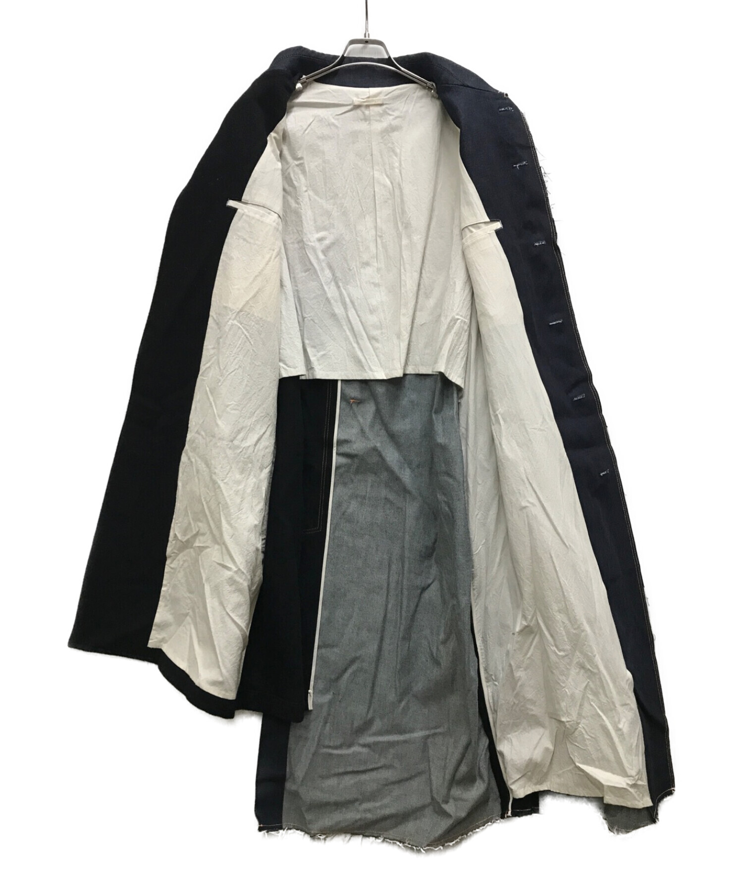 中古・古着通販】KHOKI (コッキ) Fall coat インディゴ サイズ:なし