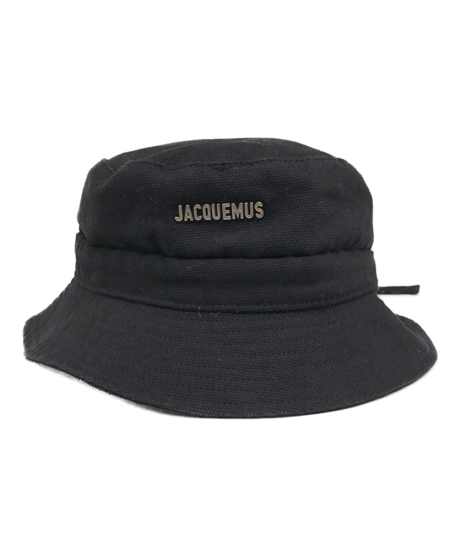 JACQUEMUS ジャックムス ❁ ブラック バケットハット 58cm-