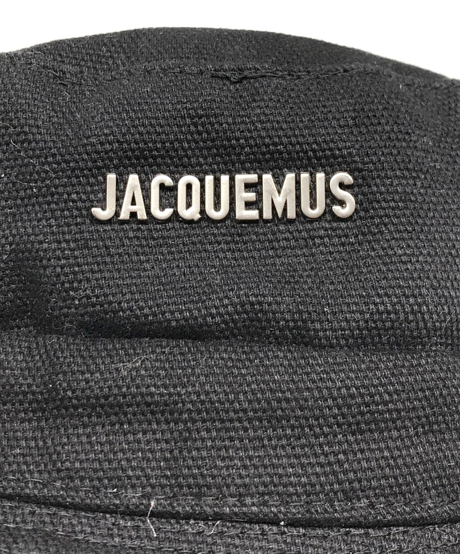 jacquemus (ジャックムス) バケットハット ブラック サイズ:60