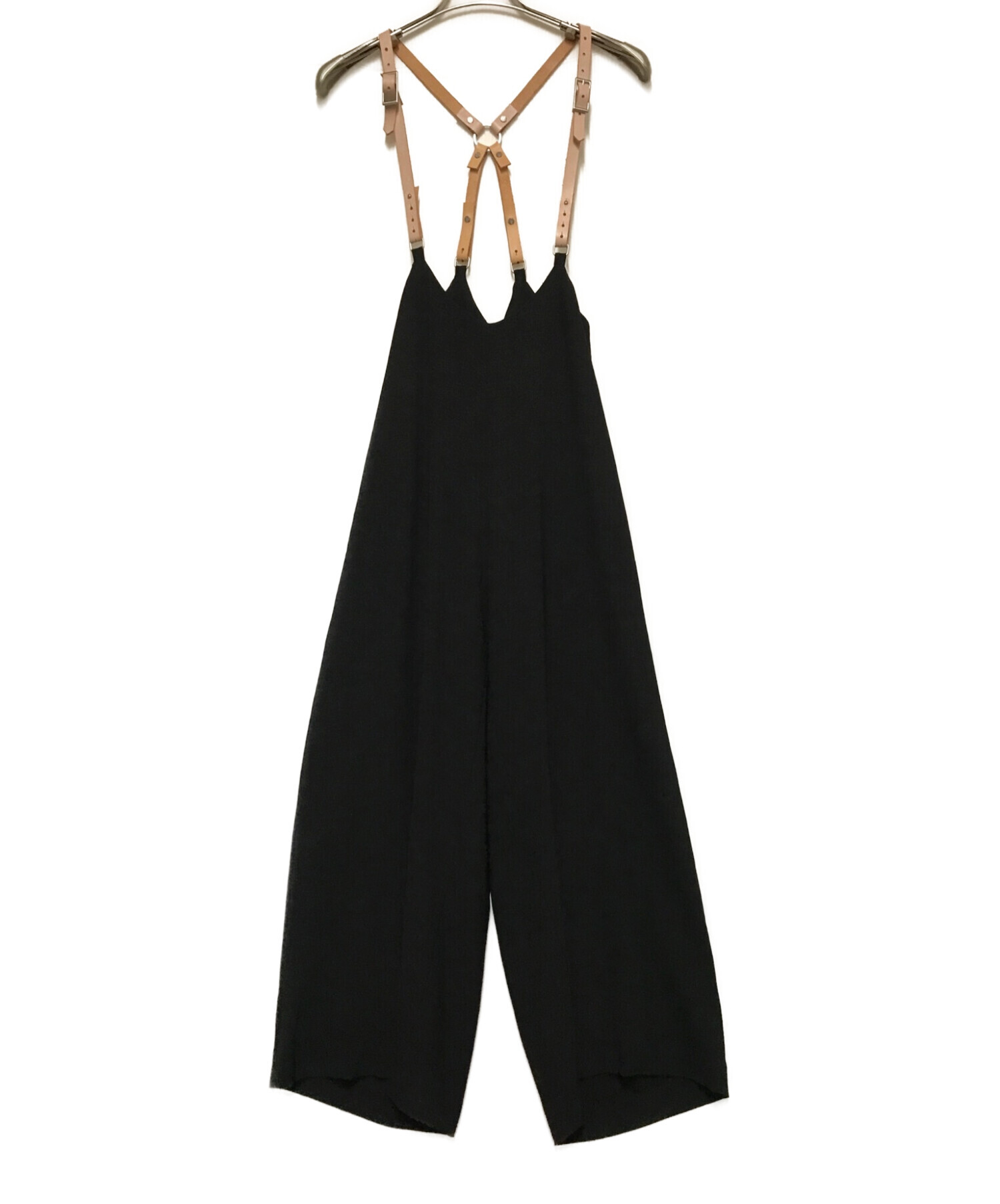 Ameri (アメリ) MEDI DADDY SUSPENDER PANTS ブラック サイズ:-