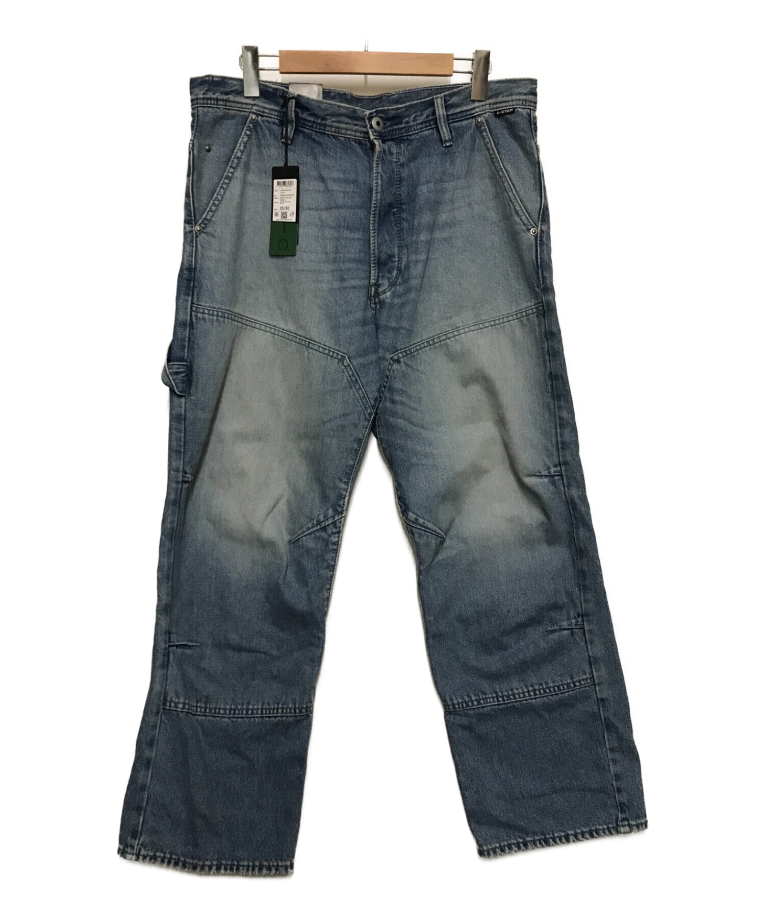 G-STAR RAW (ジースターロゥ) PREMIUM CARPENTER 3D LOOSE JEANS インディゴ サイズ:W33