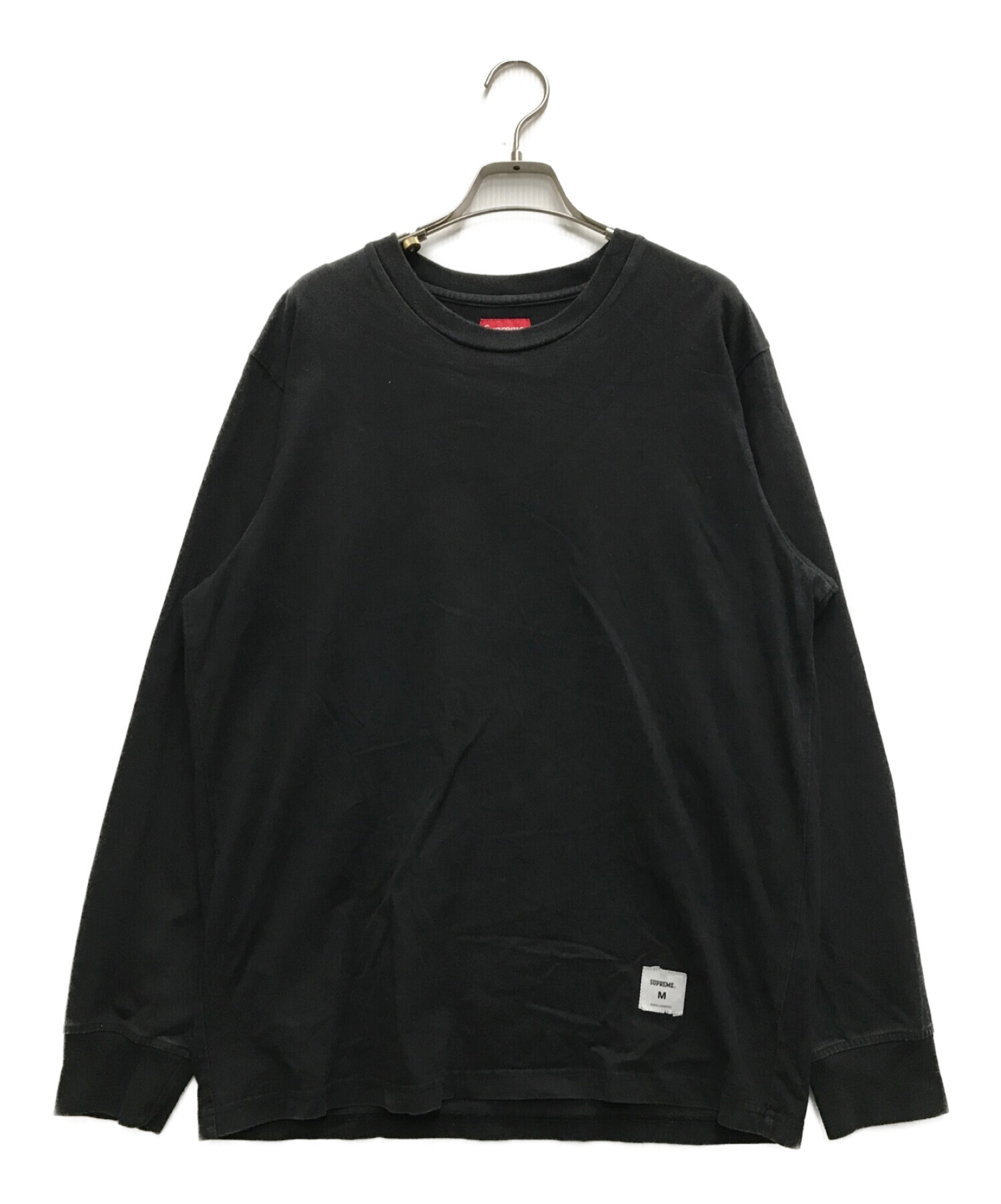 中古・古着通販】SUPREME (シュプリーム) Trademark L/S ブラック