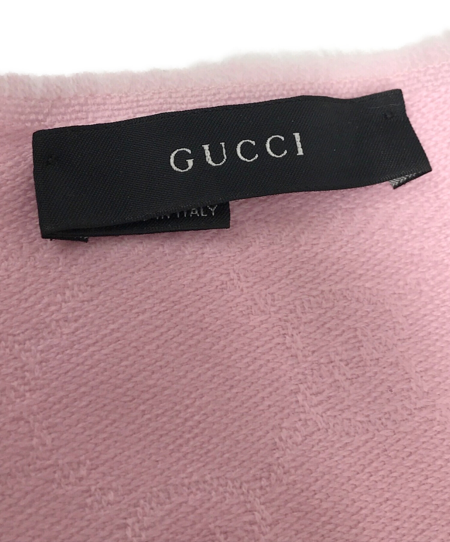 中古・古着通販】GUCCI (グッチ) GG柄ジャガードマフラ/ストール