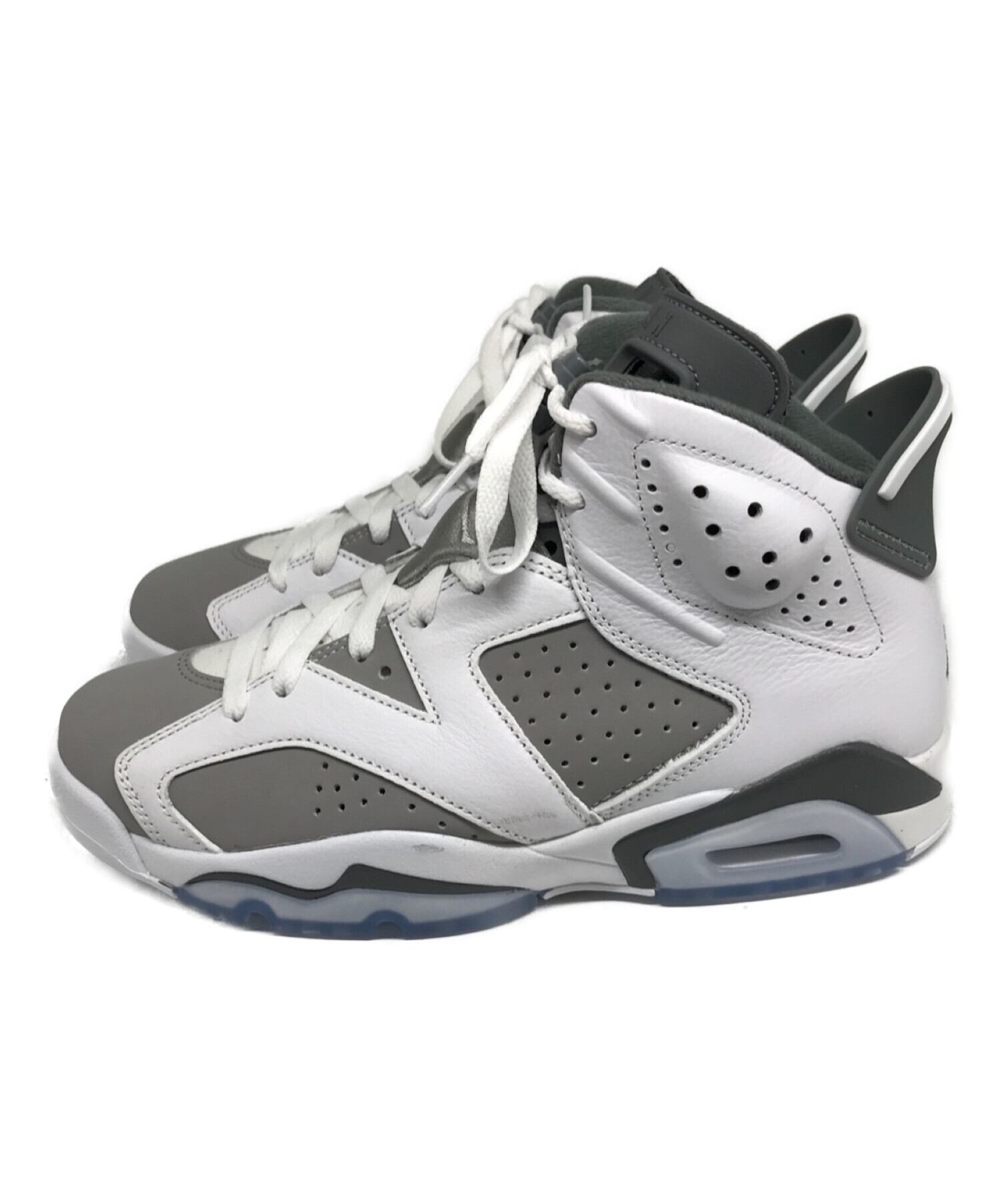 中古・古着通販】NIKE (ナイキ) AIR JORDAN 6 RETRO グレー サイズ:US