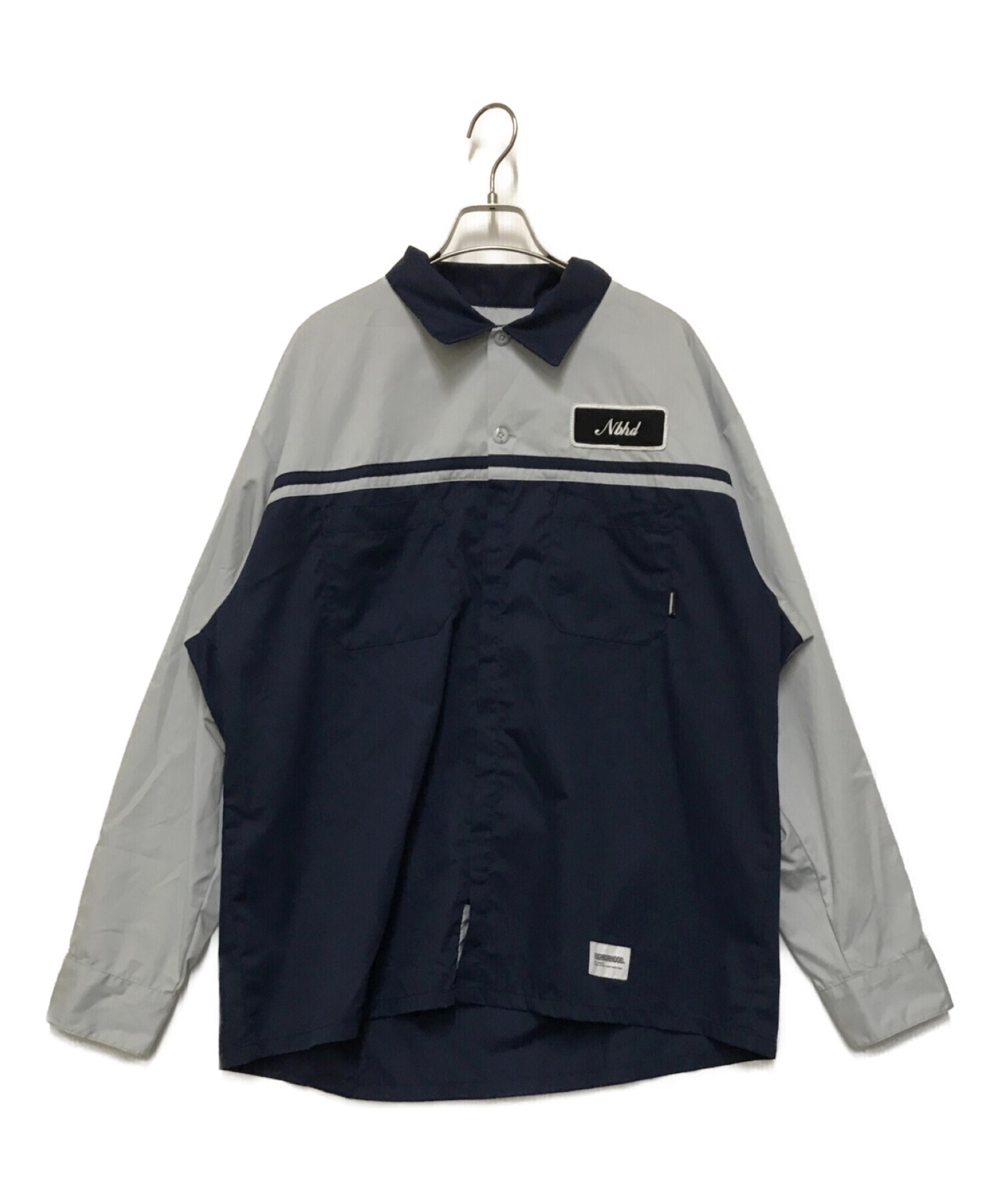 中古・古着通販】NEIGHBORHOOD (ネイバーフッド) TWO TONE WORK SHIRT