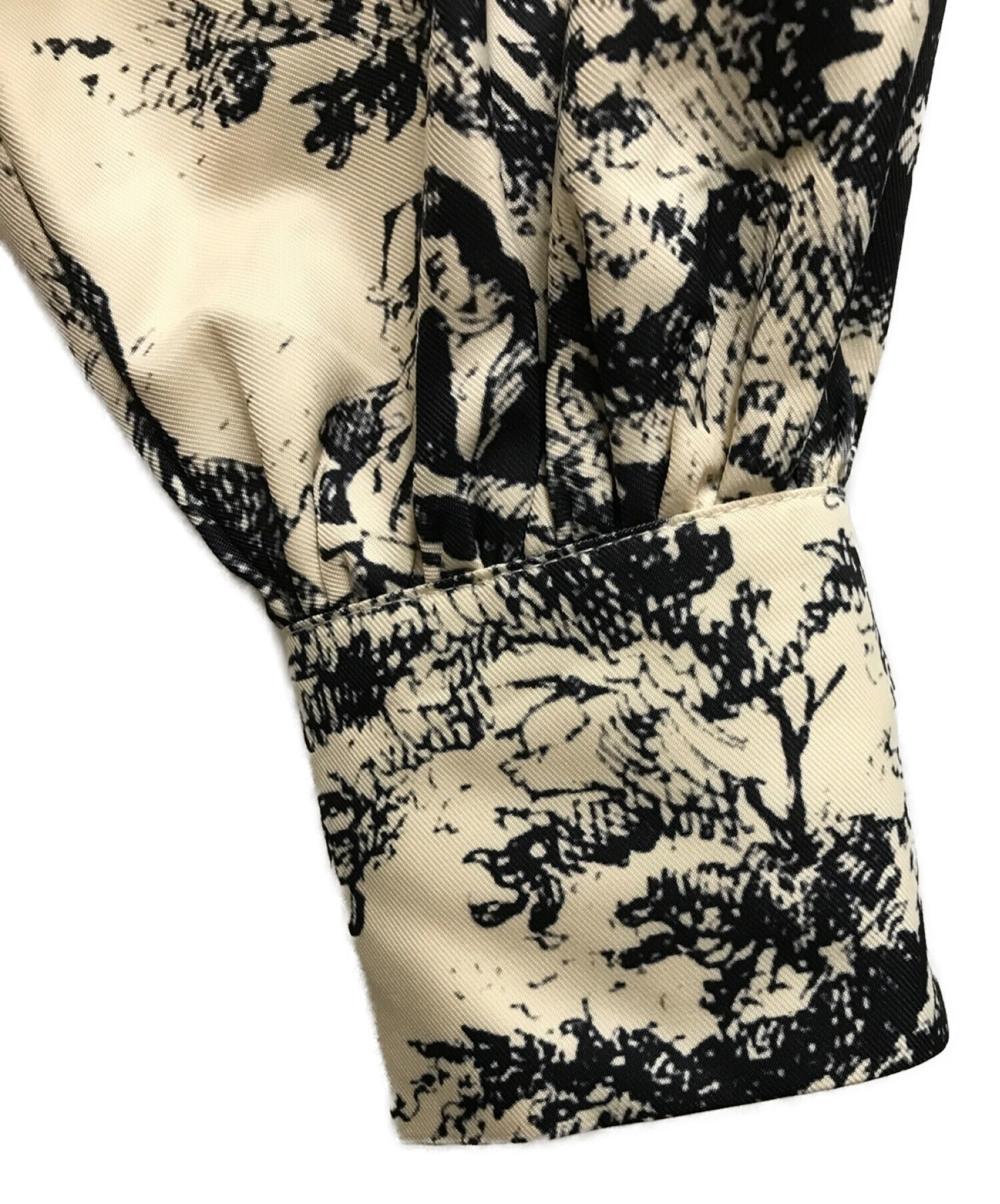 中古・古着通販】JOHN (ジョン) French Scenic Printed Dress ベージュ