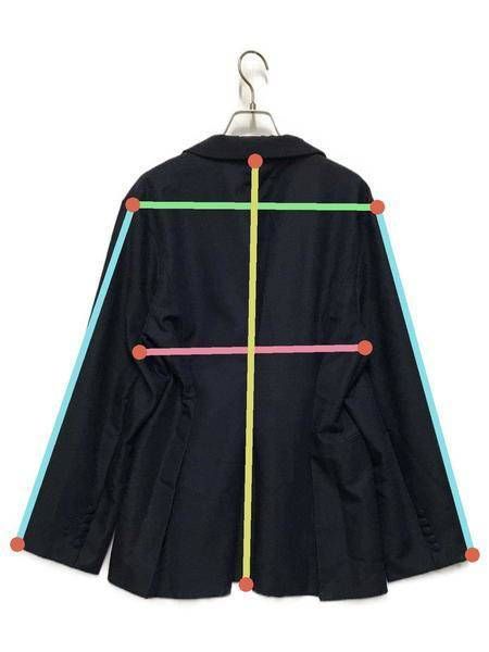 【中古・古着通販】Bibiy. (ビビィ) DIANA JACKET ネイビー サイズ