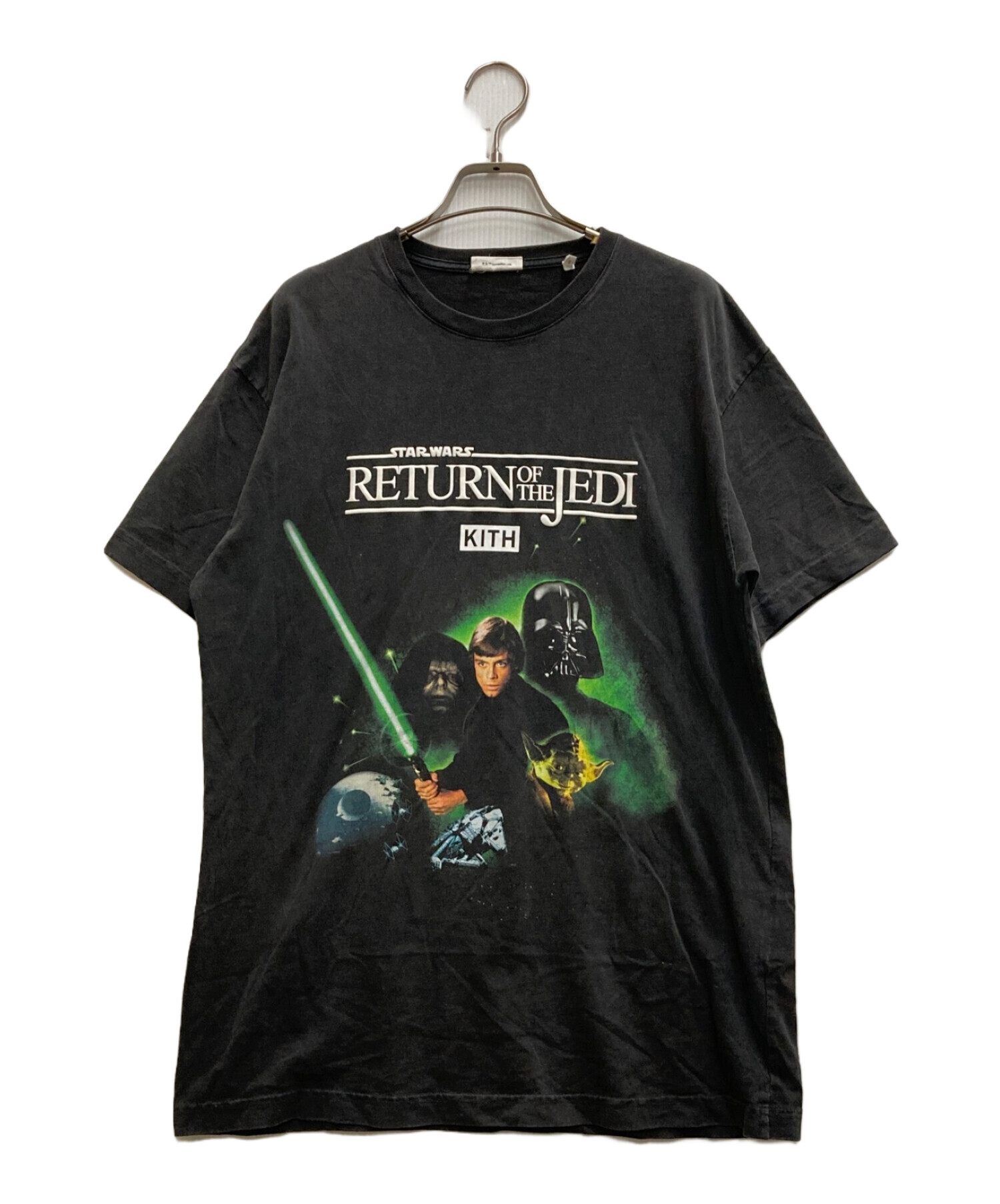 KITH (キス) STAR WARS Luke Poster Vintage Tee ブラック サイズ:S