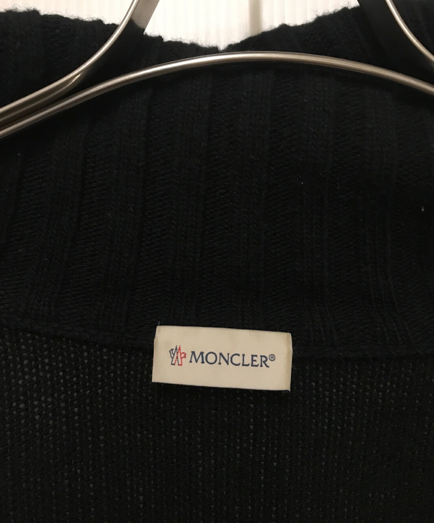 中古・古着通販】MONCLER (モンクレール) ニット切替ダウン