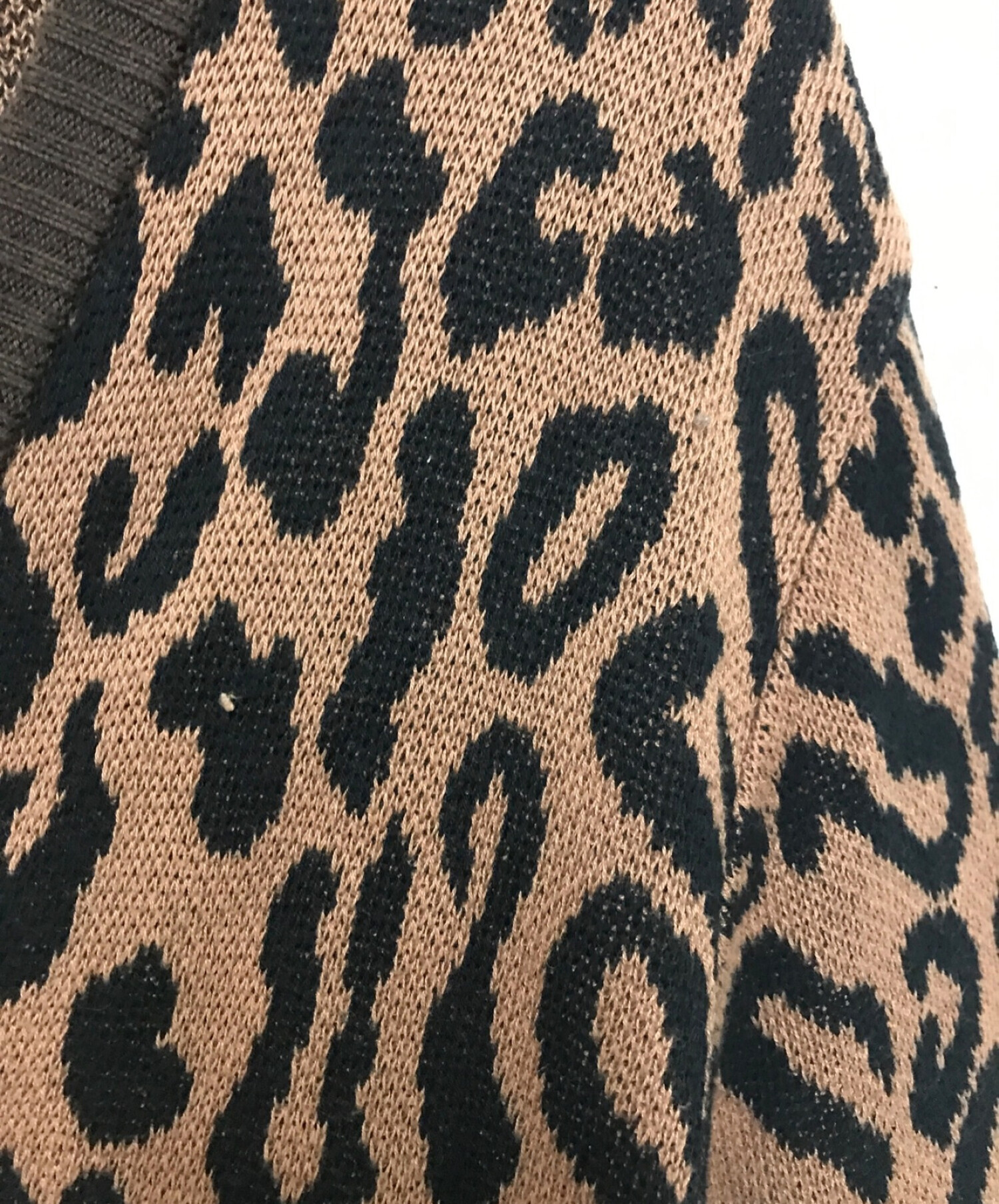 中古・古着通販】WACKO MARIA (ワコマリア) LEOPARD JACQUARD CARDIGAN