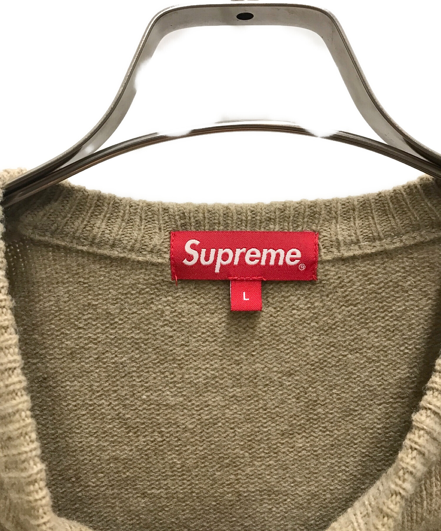 SUPREME (シュプリーム) Doughboy Sweater ベージュ サイズ:Ⅼ