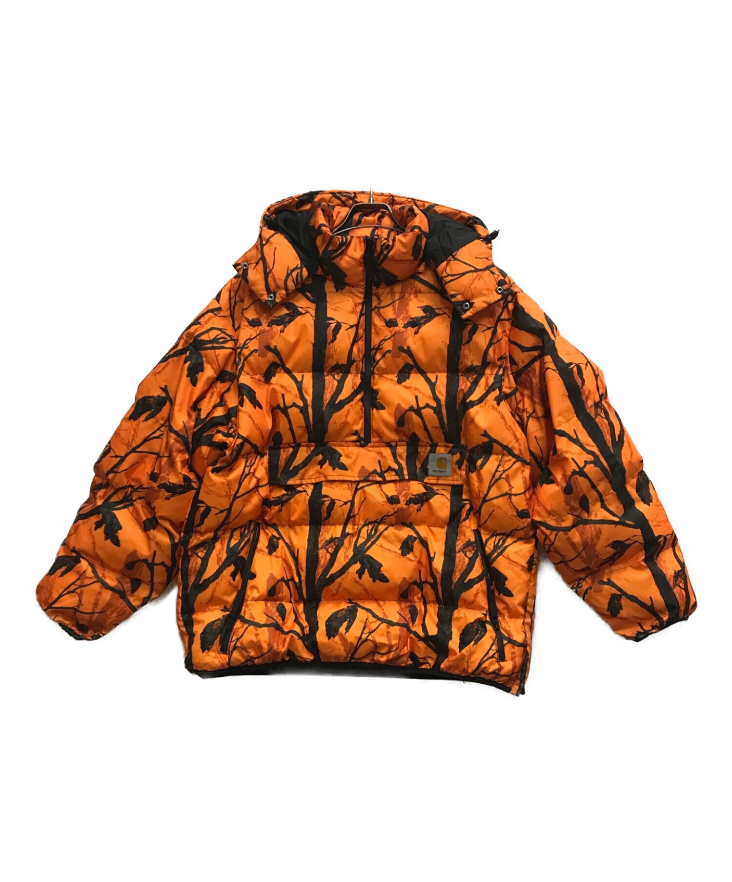 中古・古着通販】Carhartt WIP (カーハートダブリューアイピー) カモ柄ダウンプルオーバー オレンジ サイズ:Ⅼ｜ブランド・古着通販  トレファク公式【TREFAC FASHION】スマホサイト