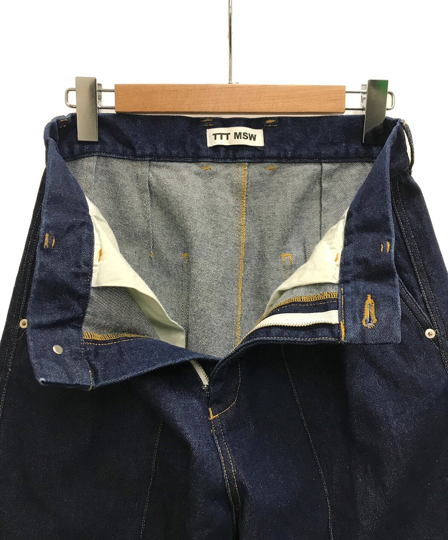 中古・古着通販】TTT MSW (ティーモダンストリートウェア) Denim wide