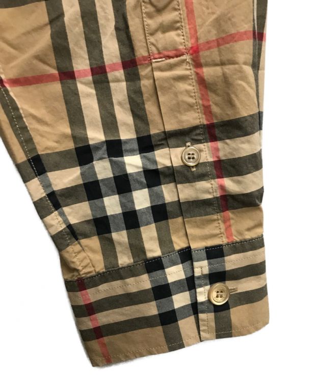 中古・古着通販】BURBERRY (バーバリー) ノバチェックレギュラーカラー 