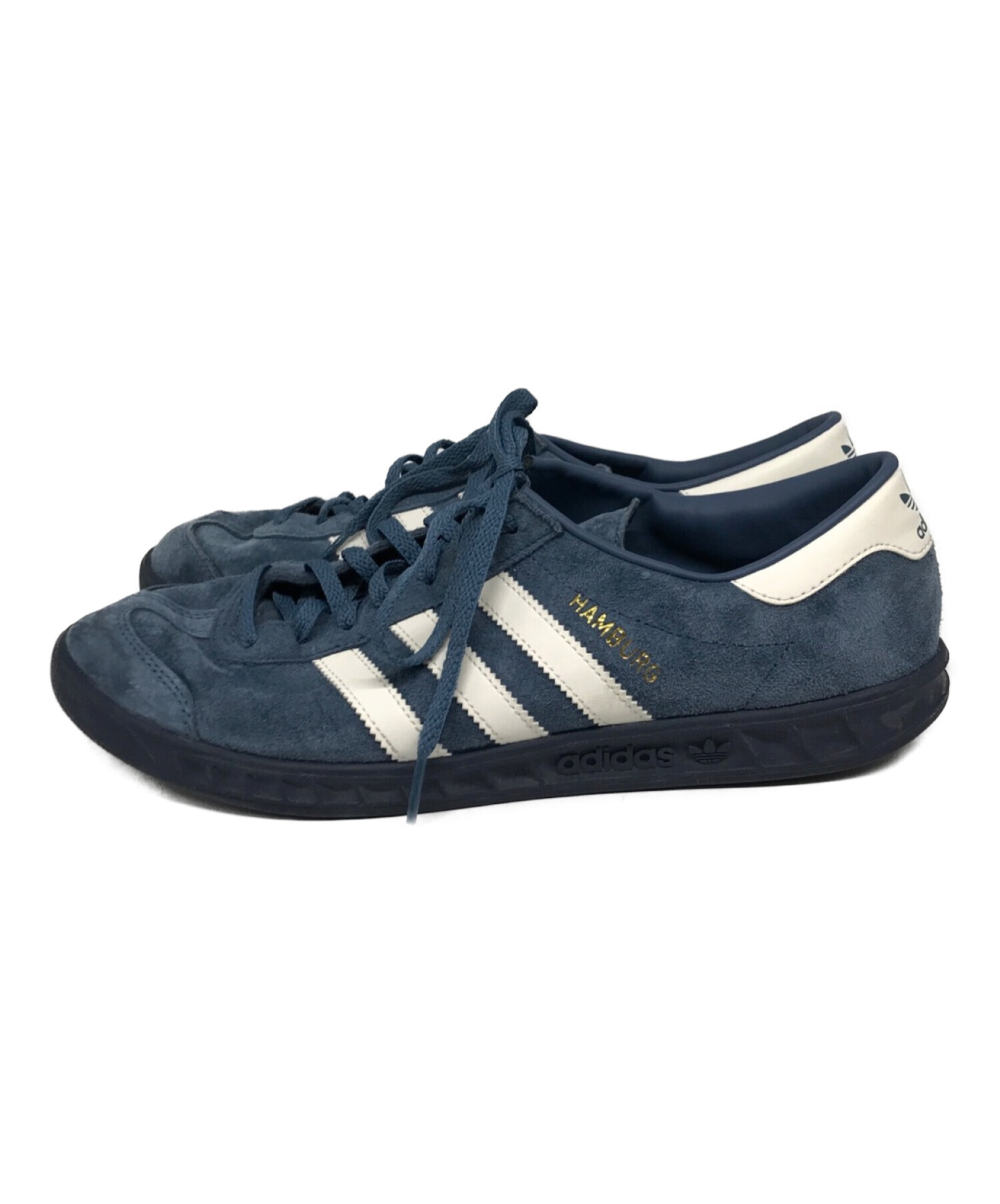 中古・古着通販】adidas (アディダス) HAMBURG ブルー サイズ:US 9 1/2｜ブランド・古着通販 トレファク公式【TREFAC  FASHION】スマホサイト