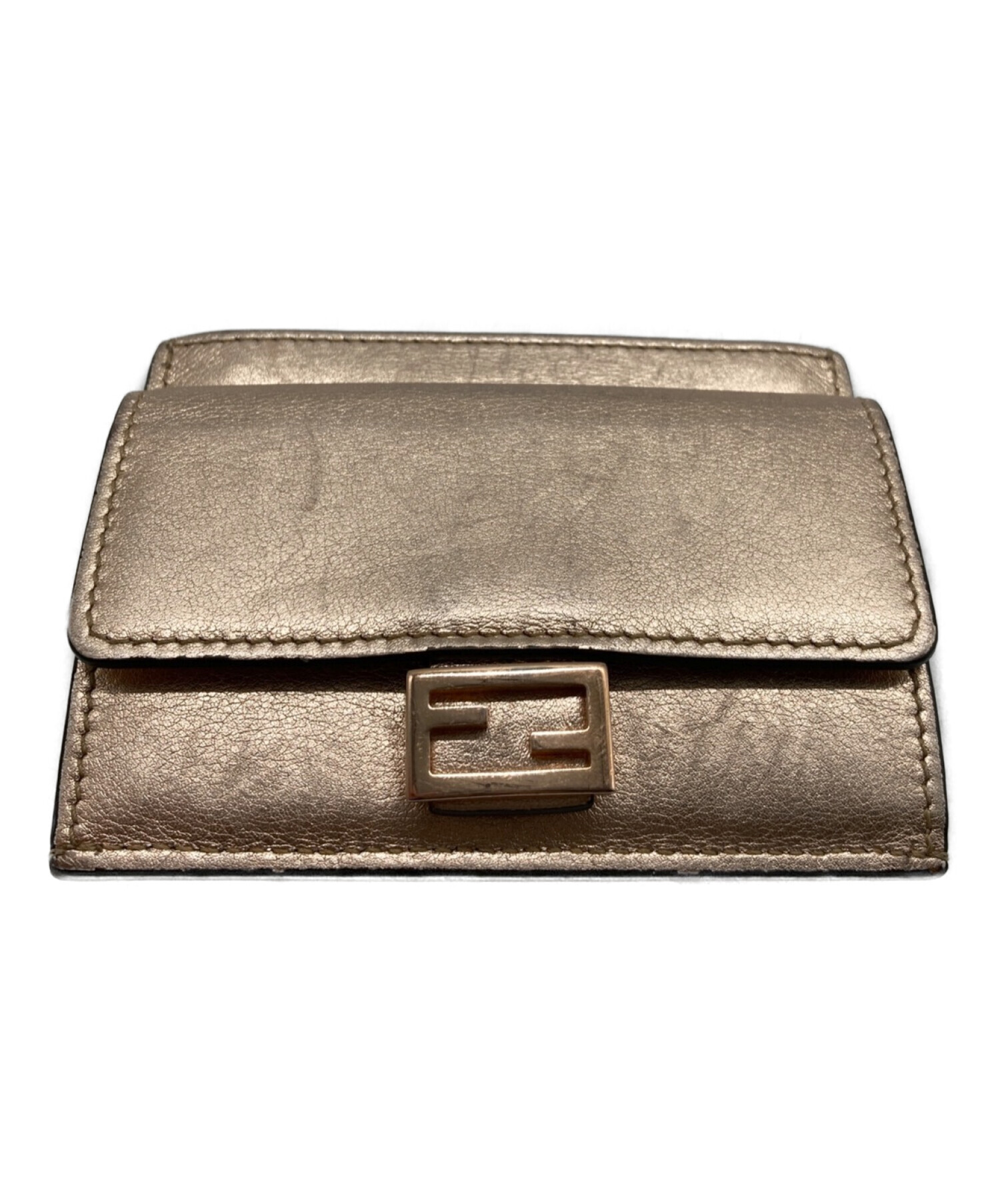 中古・古着通販】FENDI (フェンディ) バゲットズッカ型押し