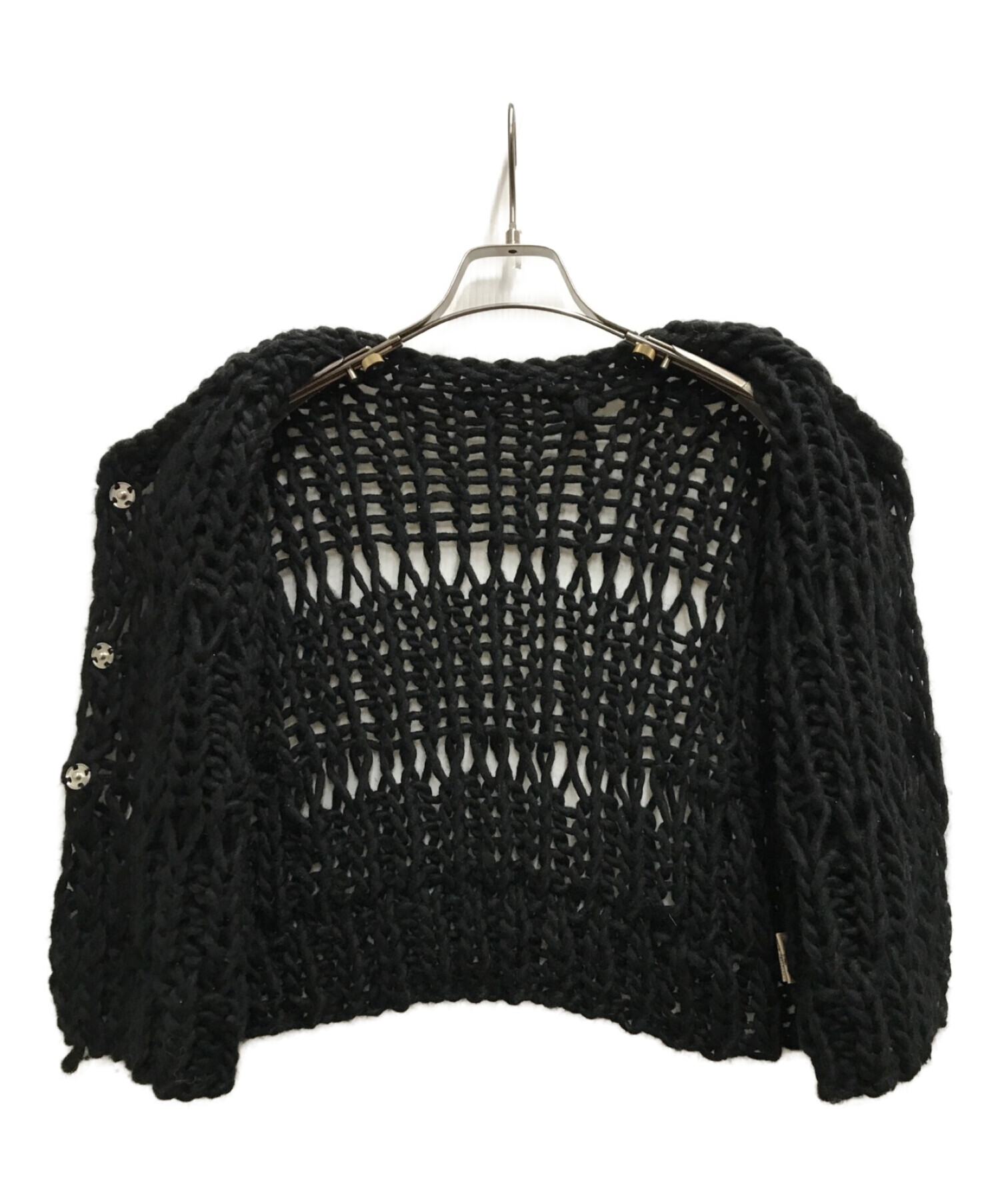 TODAYFUL (トゥデイフル) Chunky Hand Knitvest ブラック サイズ:F