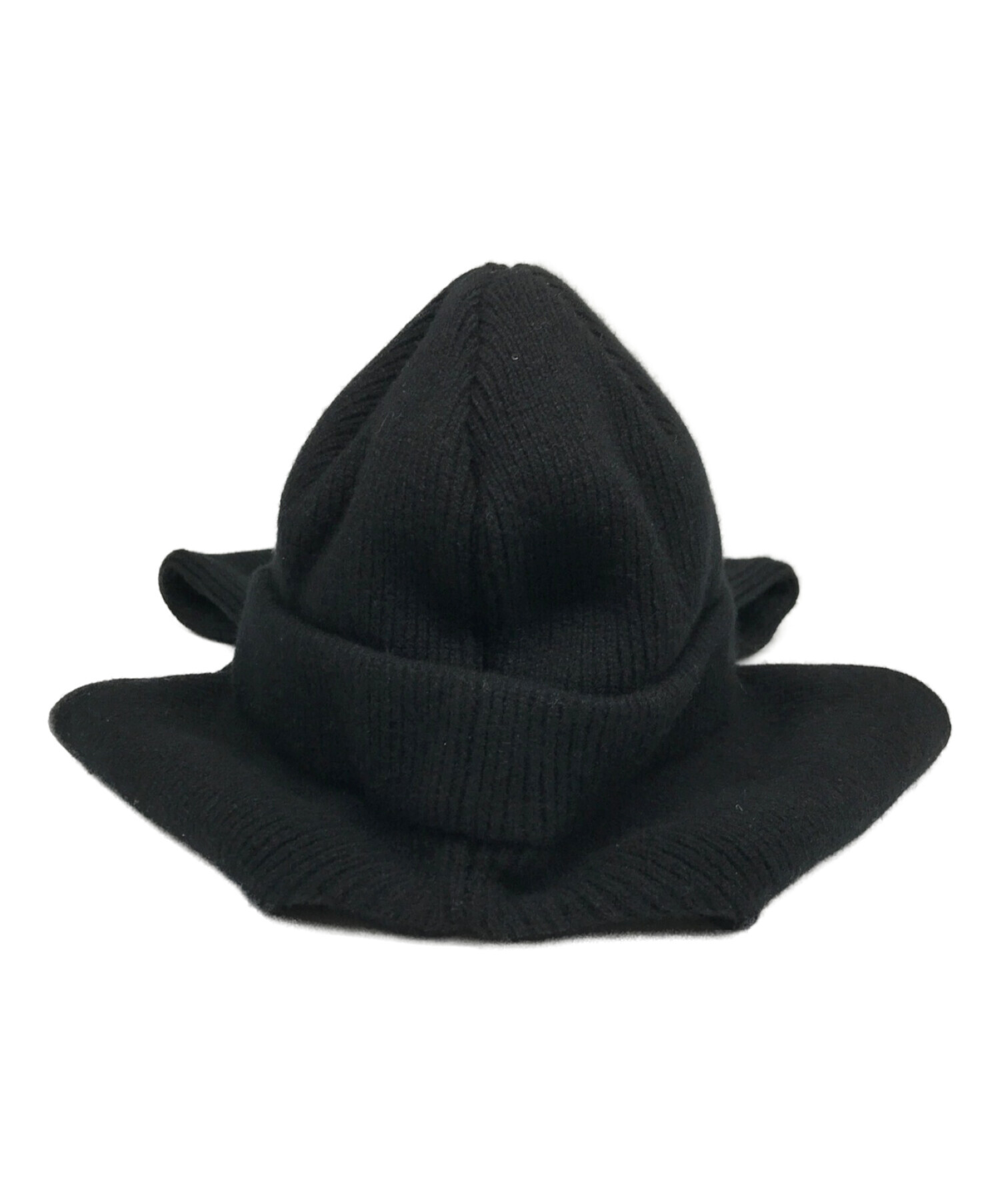 完璧 限定お値下げ中！CLANE MUFFLER KNIT CAP！BLACK - 帽子