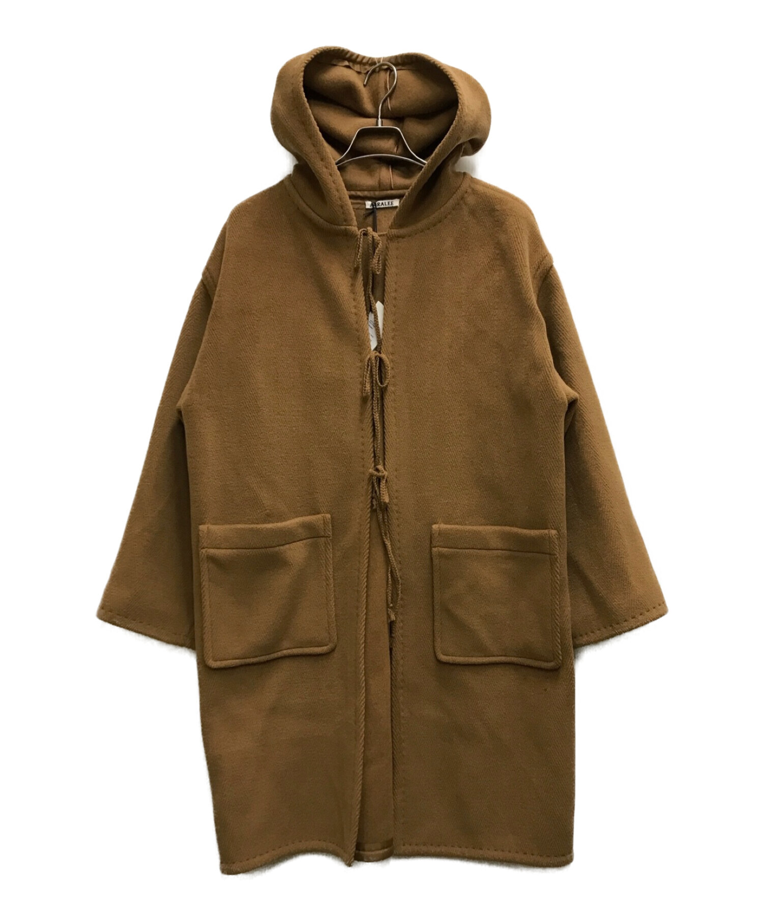 中古・古着通販】AURALEE (オーラリー) WOOL HERINGBONE PILE HOODED