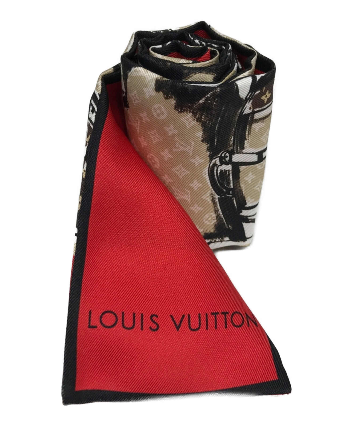 ファッション小物ルイヴィトン LOUIS VUITTON モノグラム ショール クリーム