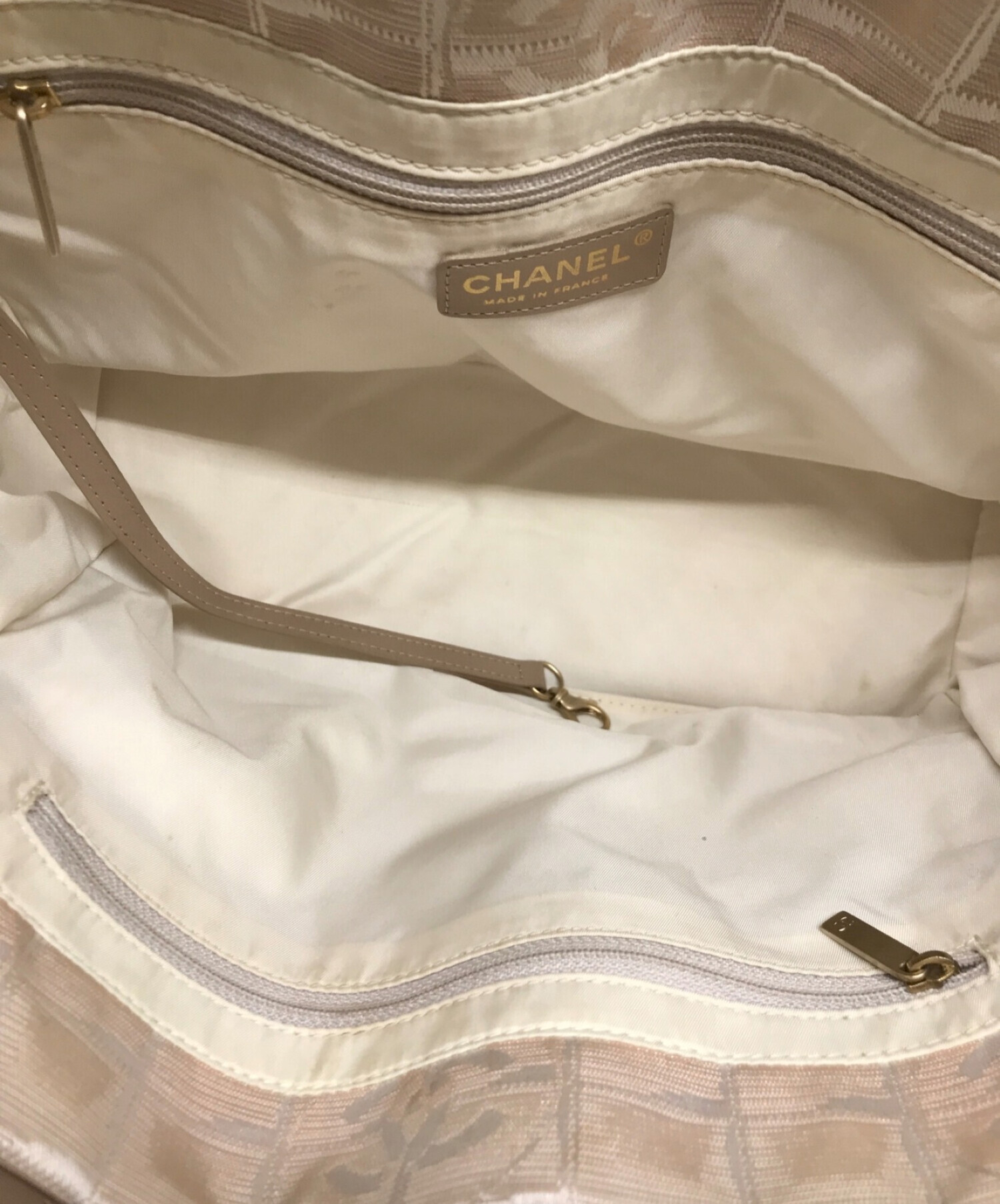 中古・古着通販】CHANEL (シャネル) ニュートラベルラインPMトート