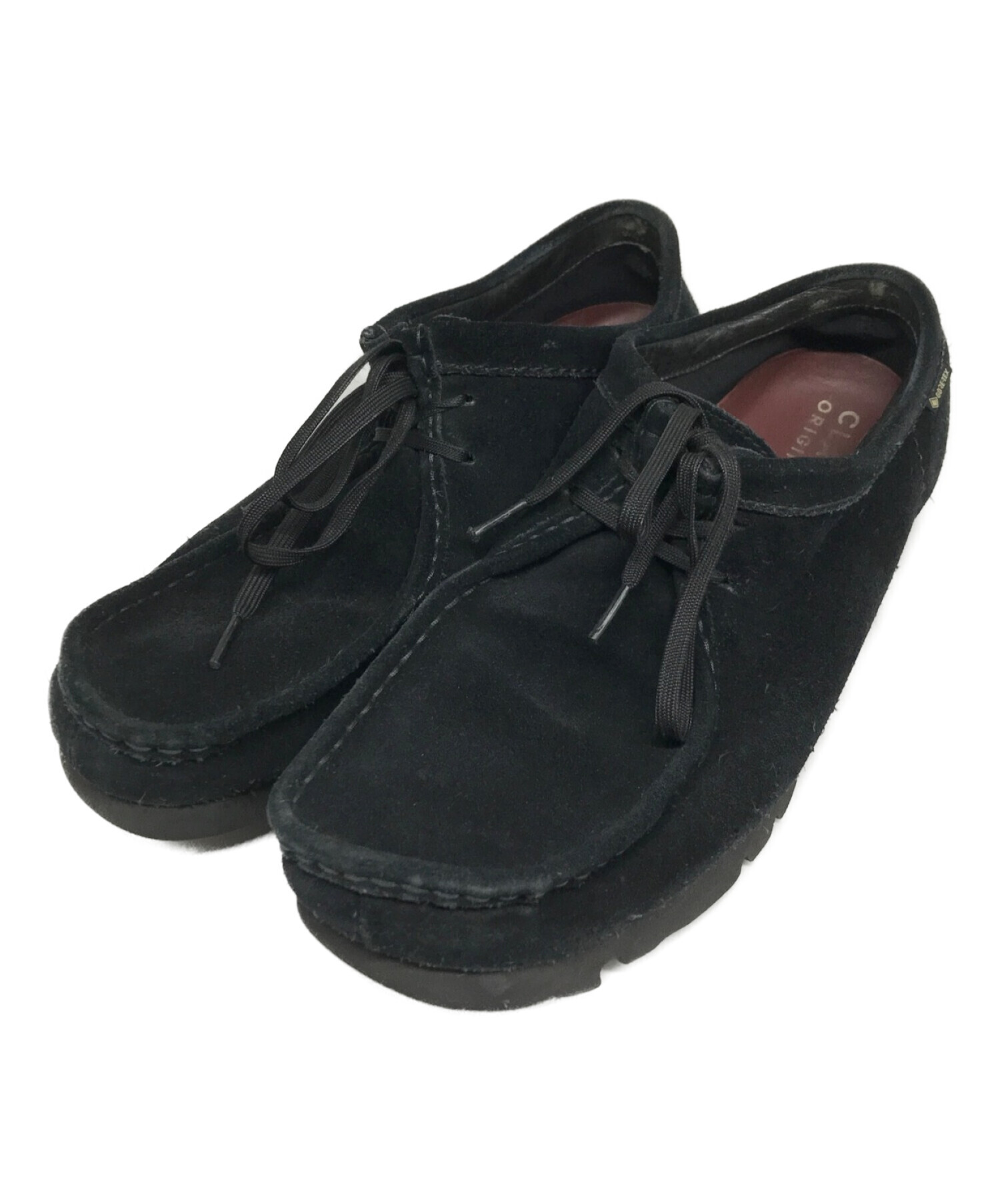 中古・古着通販】CLARKS (クラークス) ワラビーシューズ ブラック