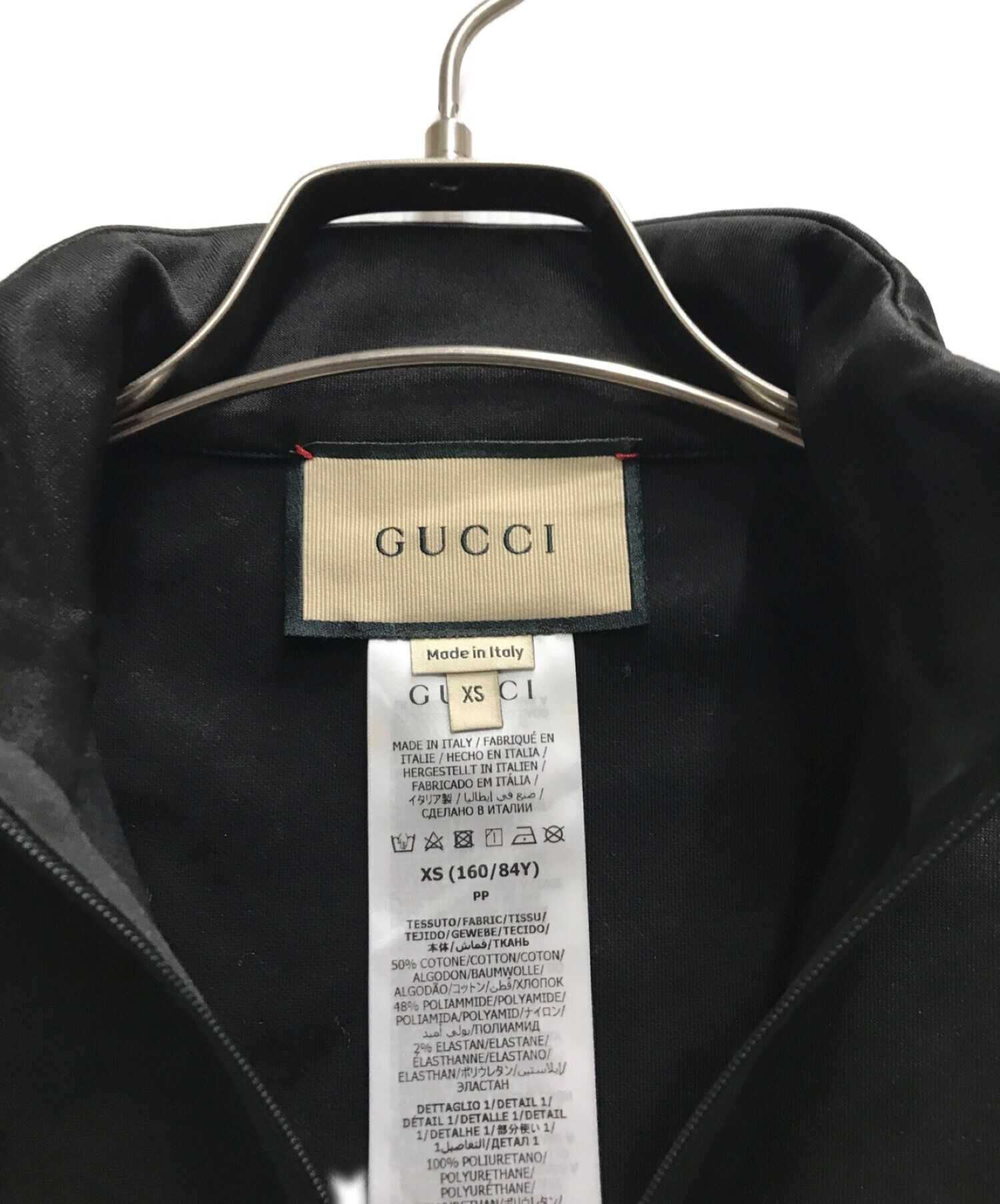 中古・古着通販】GUCCI (グッチ) GGロゴテープクロップドトップス