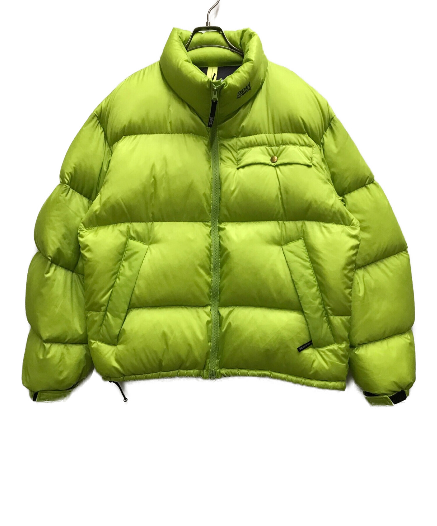 SEDAN ALL-PURPOSE (セダンオールパーパス) Micro Ripstop Down Jacket イエロー サイズ:Ⅼ