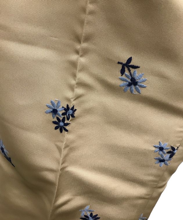 中古・古着通販】Bluelea (ブルレア) Original embroidery pants ベージュ サイズ:M｜ブランド・古着通販  トレファク公式【TREFAC FASHION】スマホサイト