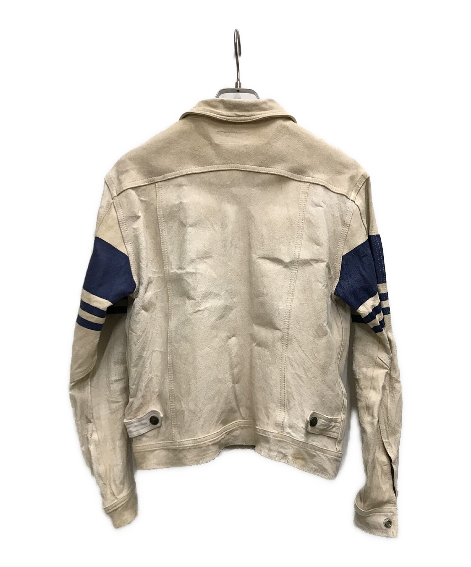 中古・古着通販】UNDERCOVER (アンダーカバー) レザーシャツジャケット アイボリー サイズ:L｜ブランド・古着通販  トレファク公式【TREFAC FASHION】スマホサイト