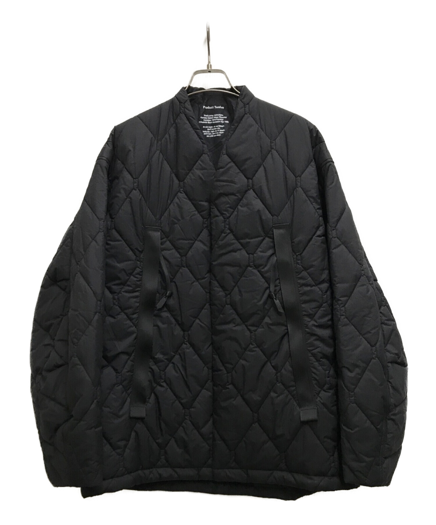 Product Twelve (プロダクトトゥエルブ) Primaloft Quilting Jacket ブラック サイズ:2