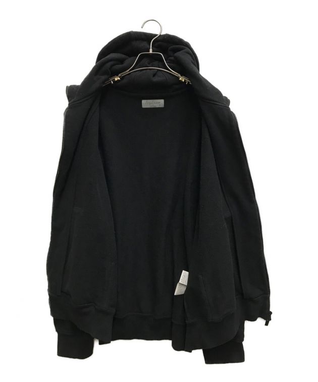 Yohji Yamamoto pour homme (ヨウジヤマモト プールオム) ジップパーカー ブラック サイズ:2