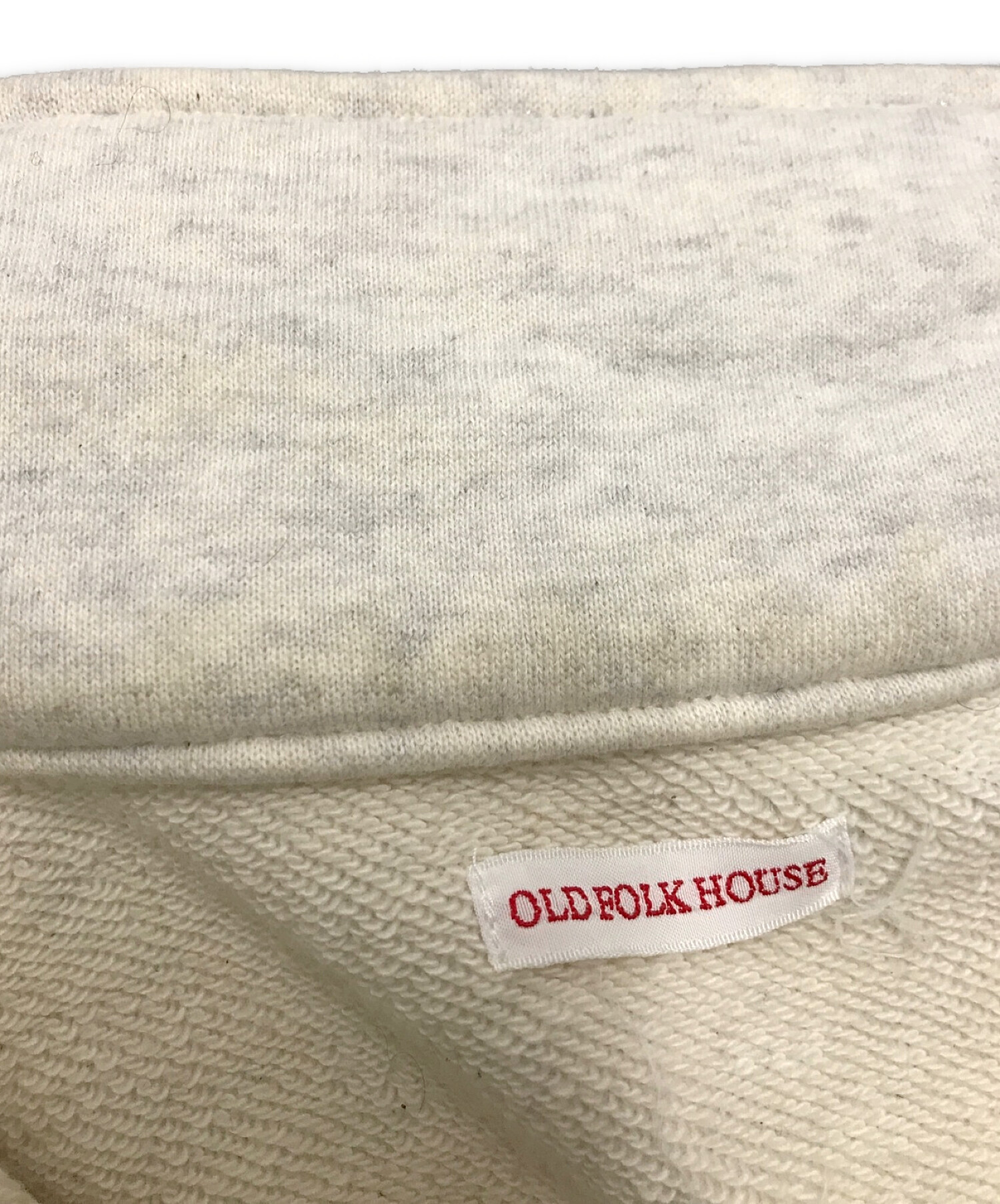 OLD FOLK HOUSE (オールドフォークハウス) Silver Stitch Sweatshirt グレー サイズ:4